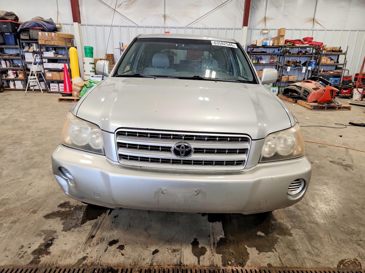 2002 Toyota Highlander Limited Silver vin: JTEHF21A520072668