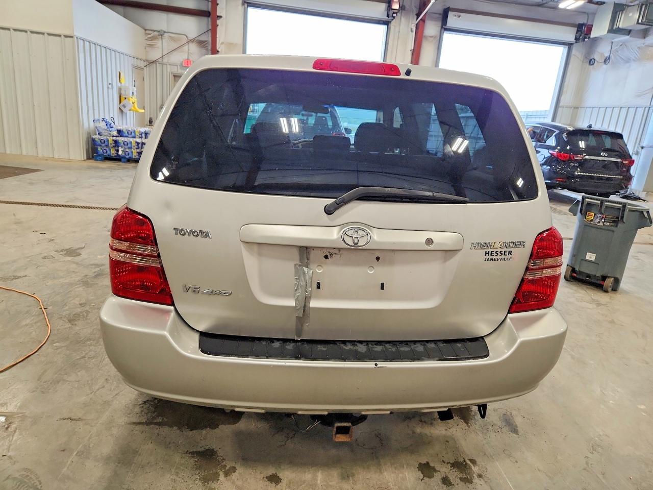 2002 Toyota Highlander Limited Silver vin: JTEHF21A520072668