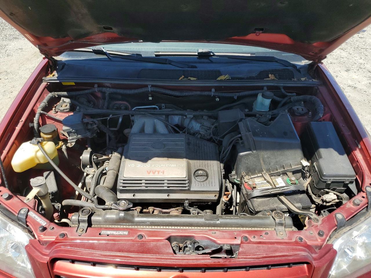 2003 Toyota Highlander Limited Red vin: JTEHF21A530138511