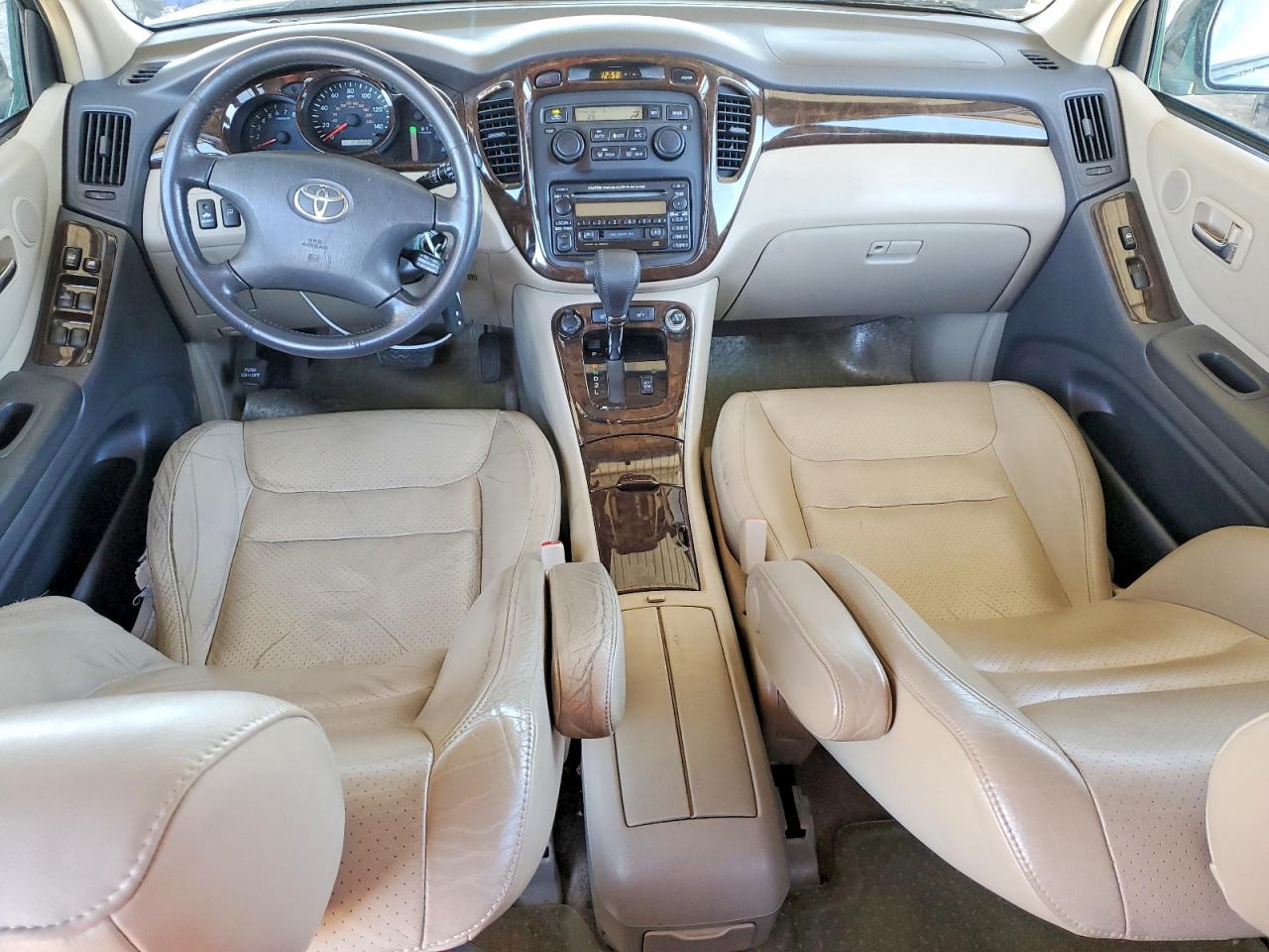 2002 Toyota Highlander Limited Green vin: JTEHF21A620048833