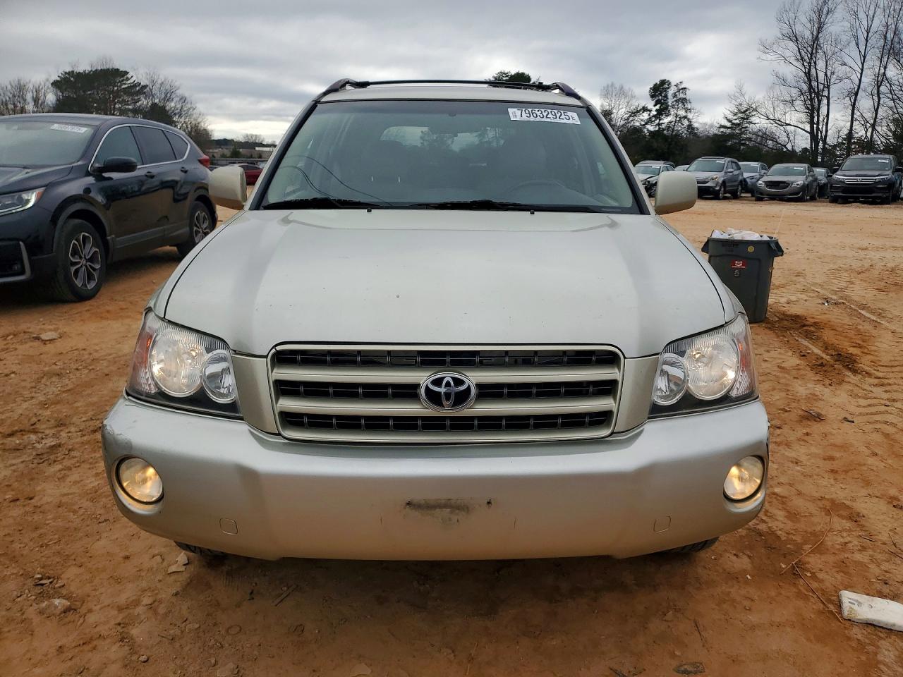 2003 Toyota Highlander Limited Бежевый vin: JTEHF21A630114279