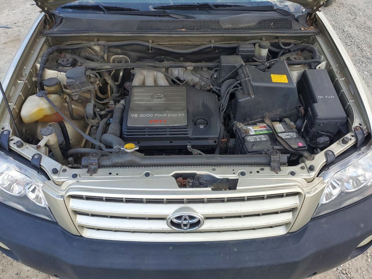 2003 Toyota Highlander Limited Gold vin: JTEHF21A630123452