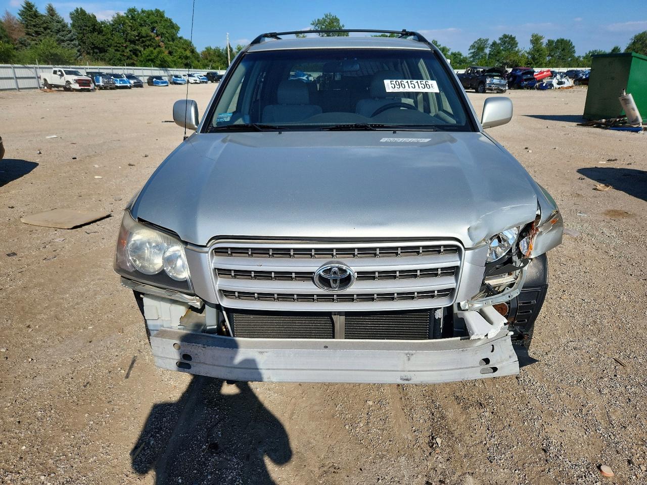 2003 Toyota Highlander Limited Tan vin: JTEHF21A630134516