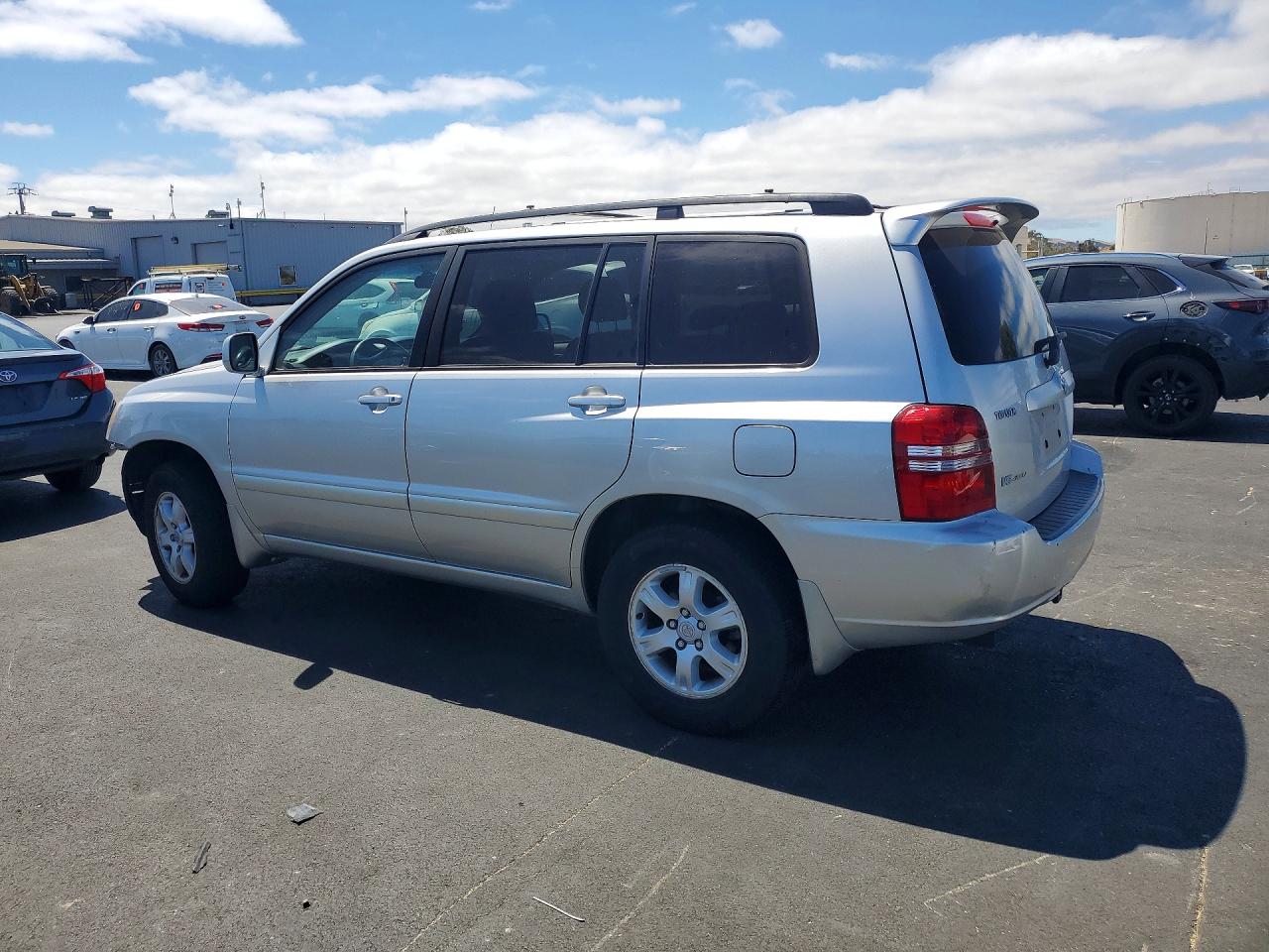 2002 Toyota Highlander Limited Silver vin: JTEHF21A920073936