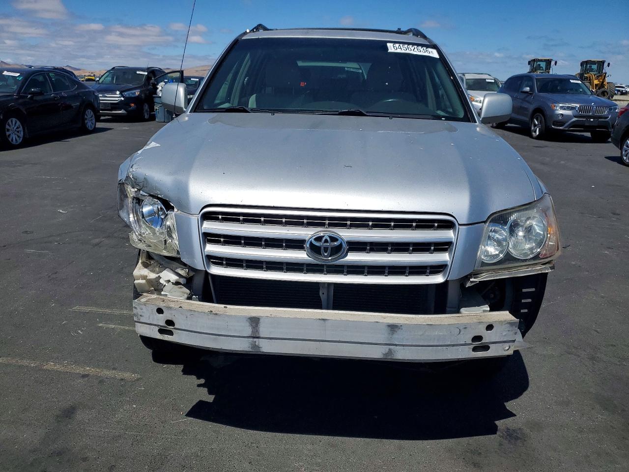 2002 Toyota Highlander Limited Silver vin: JTEHF21A920073936