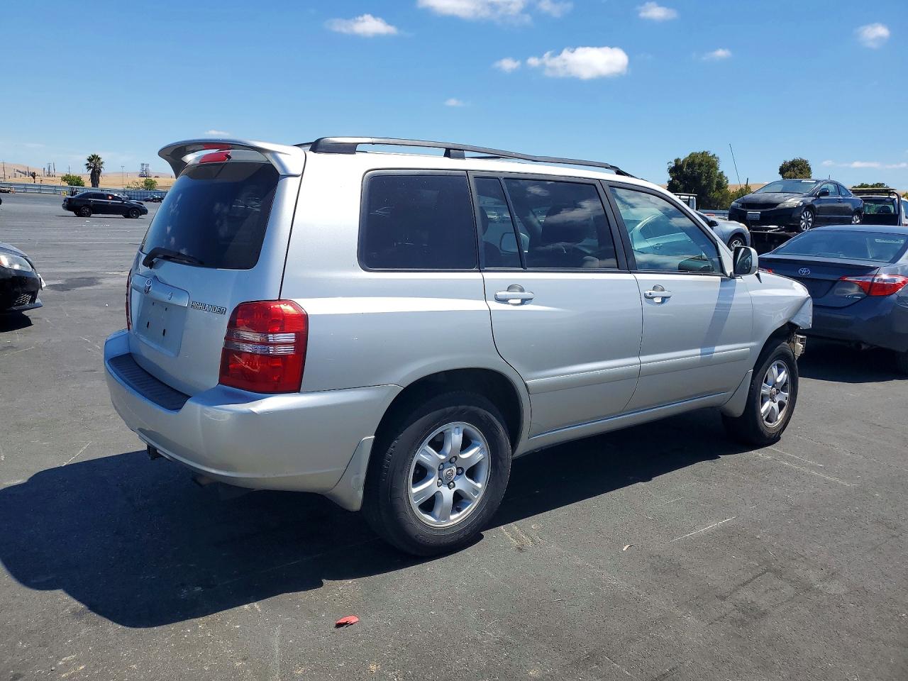 2002 Toyota Highlander Limited Silver vin: JTEHF21A920073936