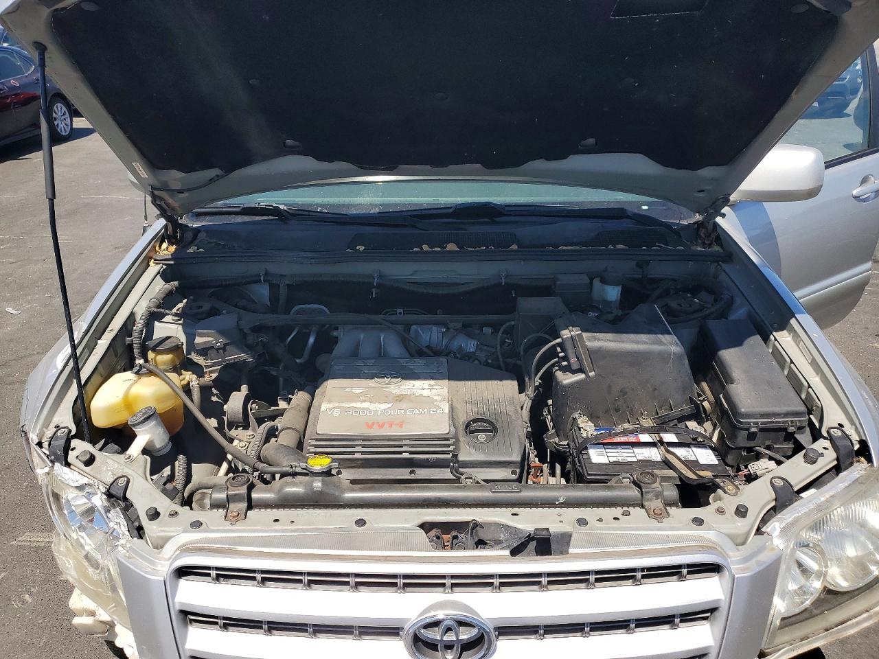 2002 Toyota Highlander Limited Silver vin: JTEHF21A920073936