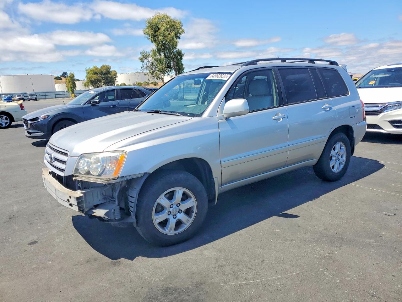 2002 Toyota Highlander Limited Silver vin: JTEHF21A920073936