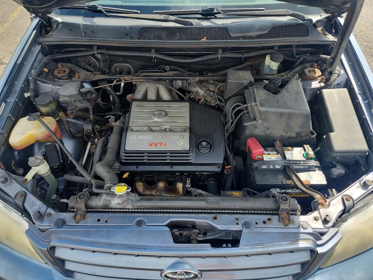 2003 Toyota Highlander Limited Blue vin: JTEHF21A930116446