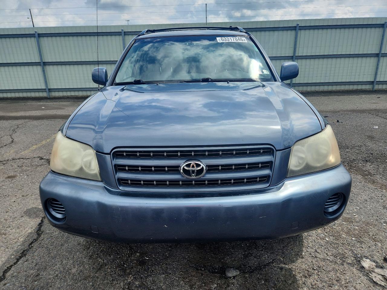 2003 Toyota Highlander Limited Blue vin: JTEHF21A930116446