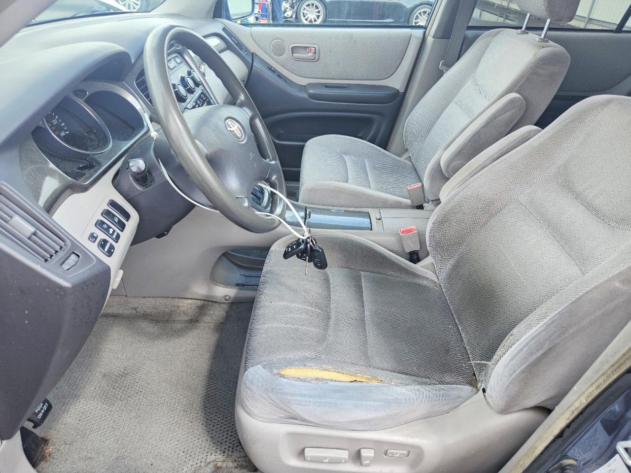 2003 Toyota Highlander Limited Blue vin: JTEHF21A930116446