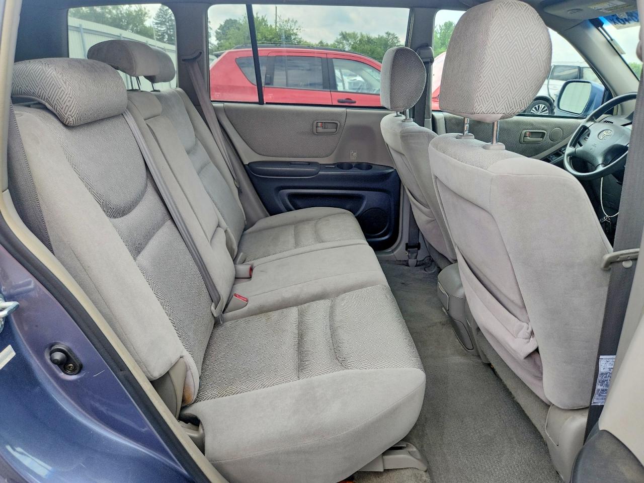 2003 Toyota Highlander Limited Blue vin: JTEHF21A930116446