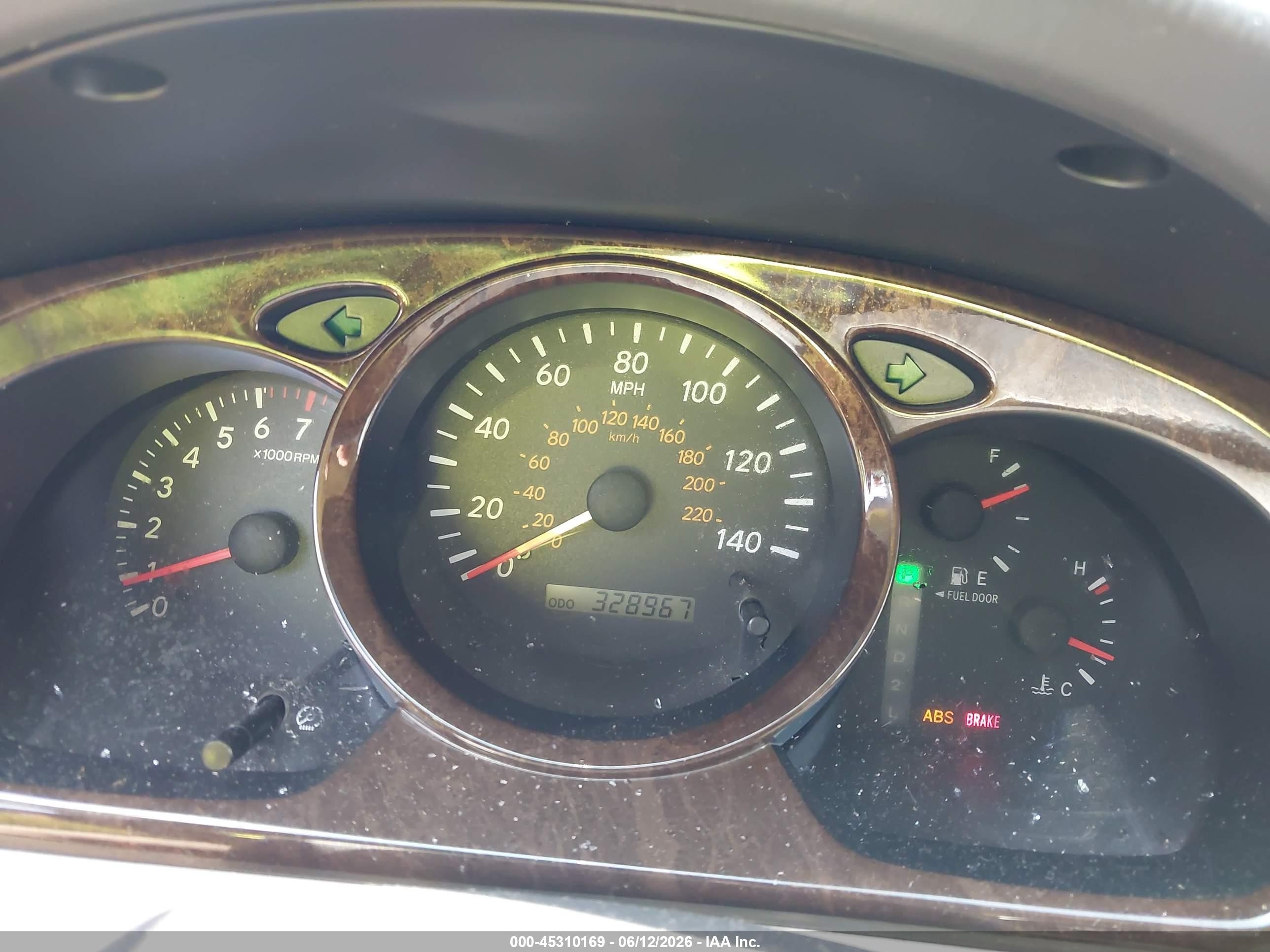 2001 Toyota Highlander V6 Blue vin: JTEHF21AX10022394