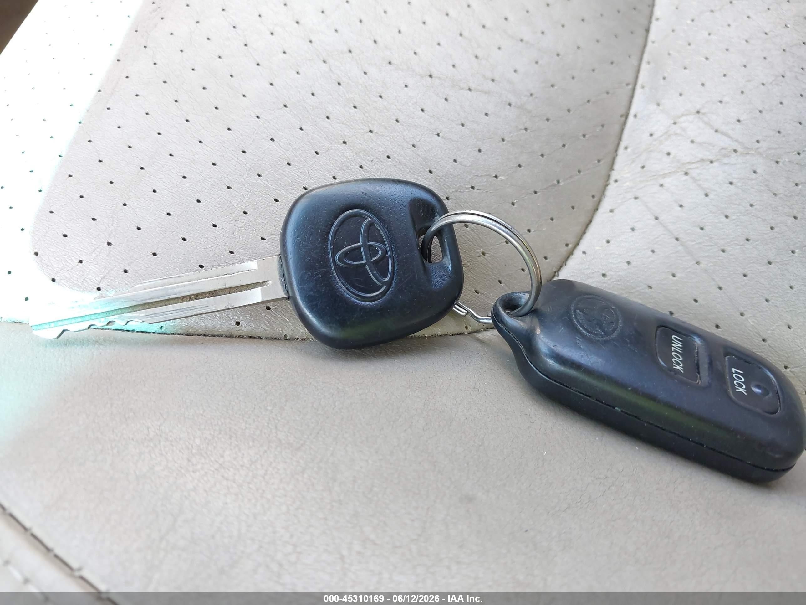 2001 Toyota Highlander V6 Blue vin: JTEHF21AX10022394