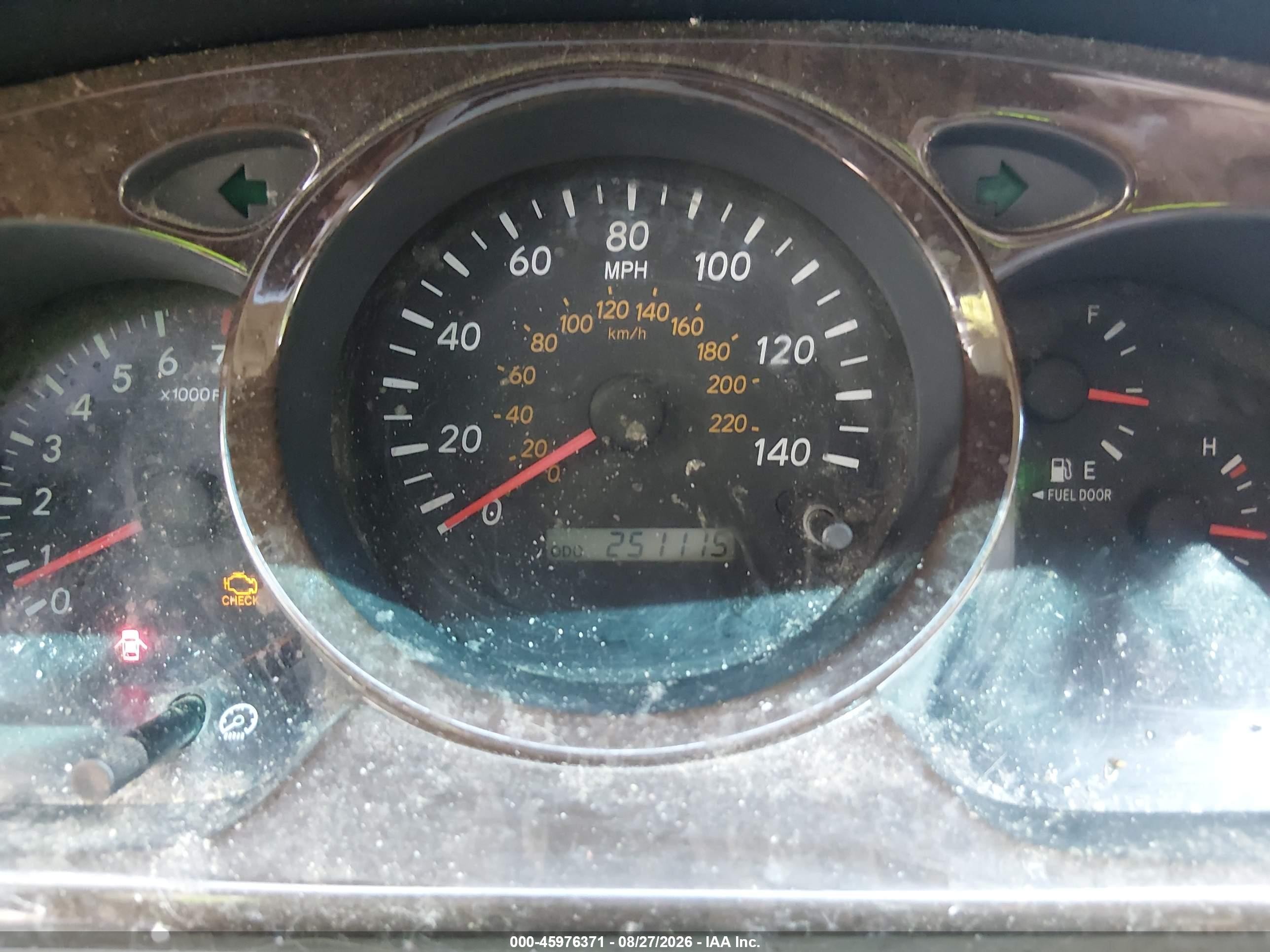 2001 Toyota Highlander V6 Orange vin: JTEHF21AX10036652