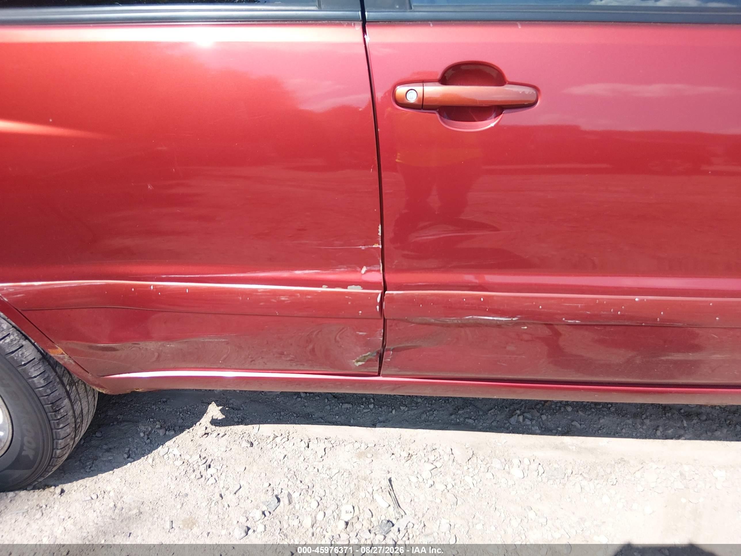 2001 Toyota Highlander V6 Orange vin: JTEHF21AX10036652