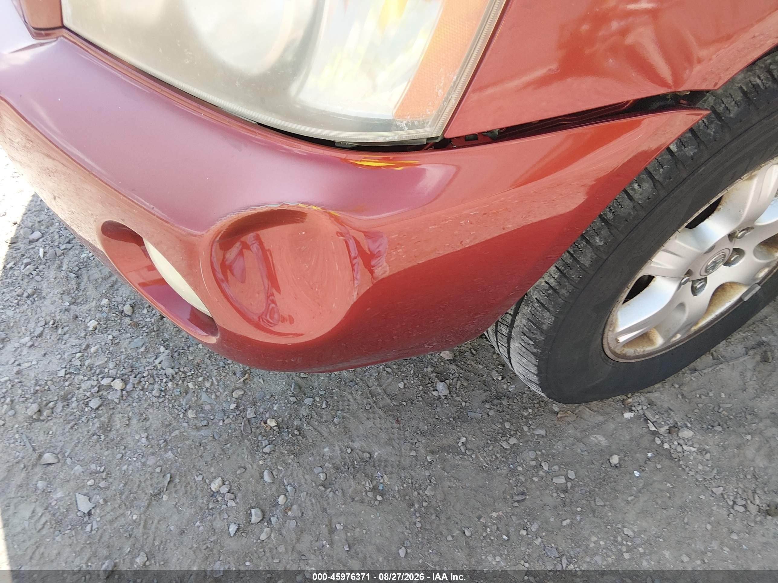 2001 Toyota Highlander V6 Orange vin: JTEHF21AX10036652