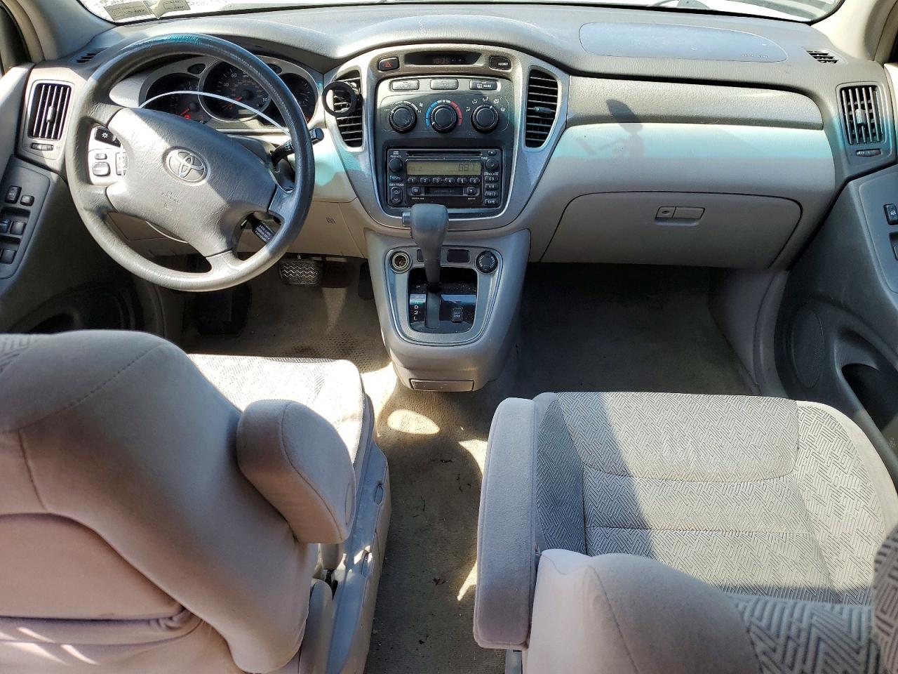2001 Toyota Highlander Base Silver vin: JTEHF21AX10040121