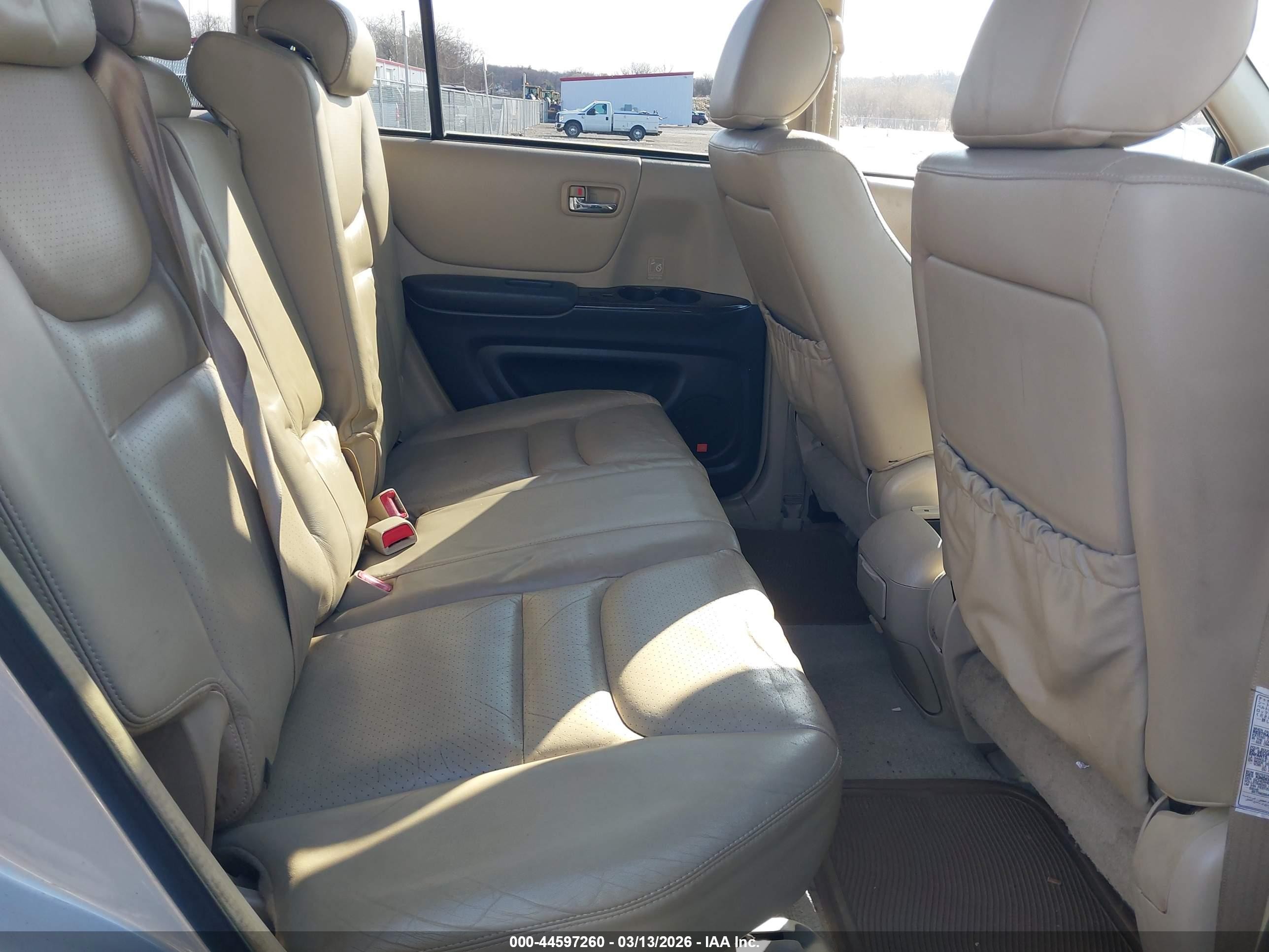 2002 Toyota Highlander Limited V6 Silver vin: JTEHF21AX20086694