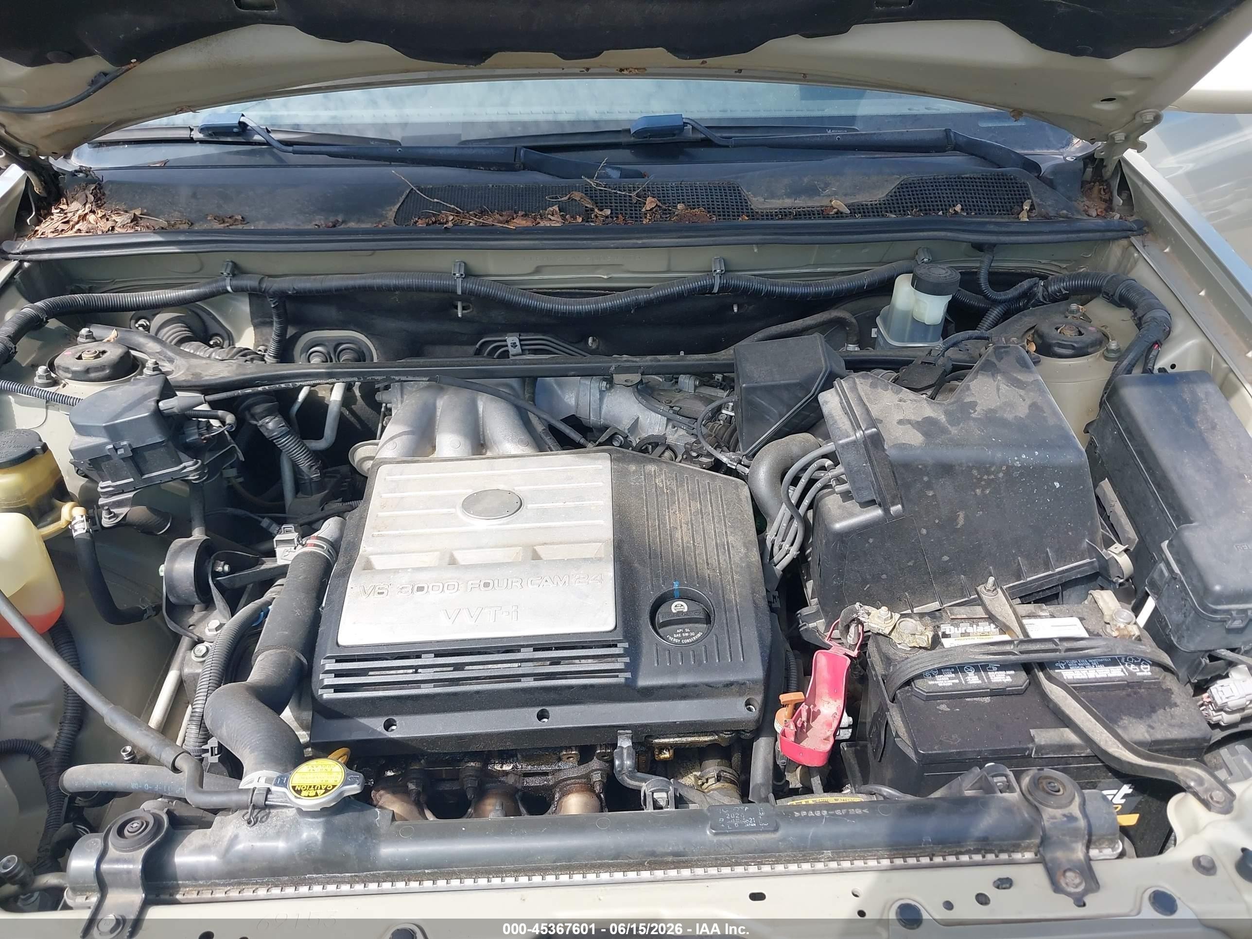 2002 Toyota Highlander V6 Gold vin: JTEHF21AX20094178