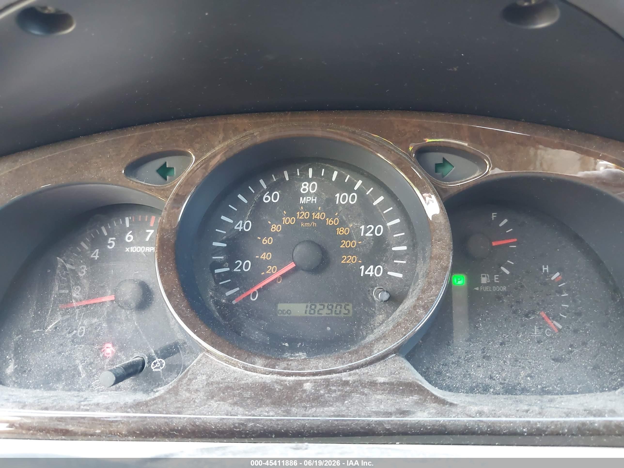 2002 Toyota Highlander Limited V6 Blue vin: JTEHF21AX20096044