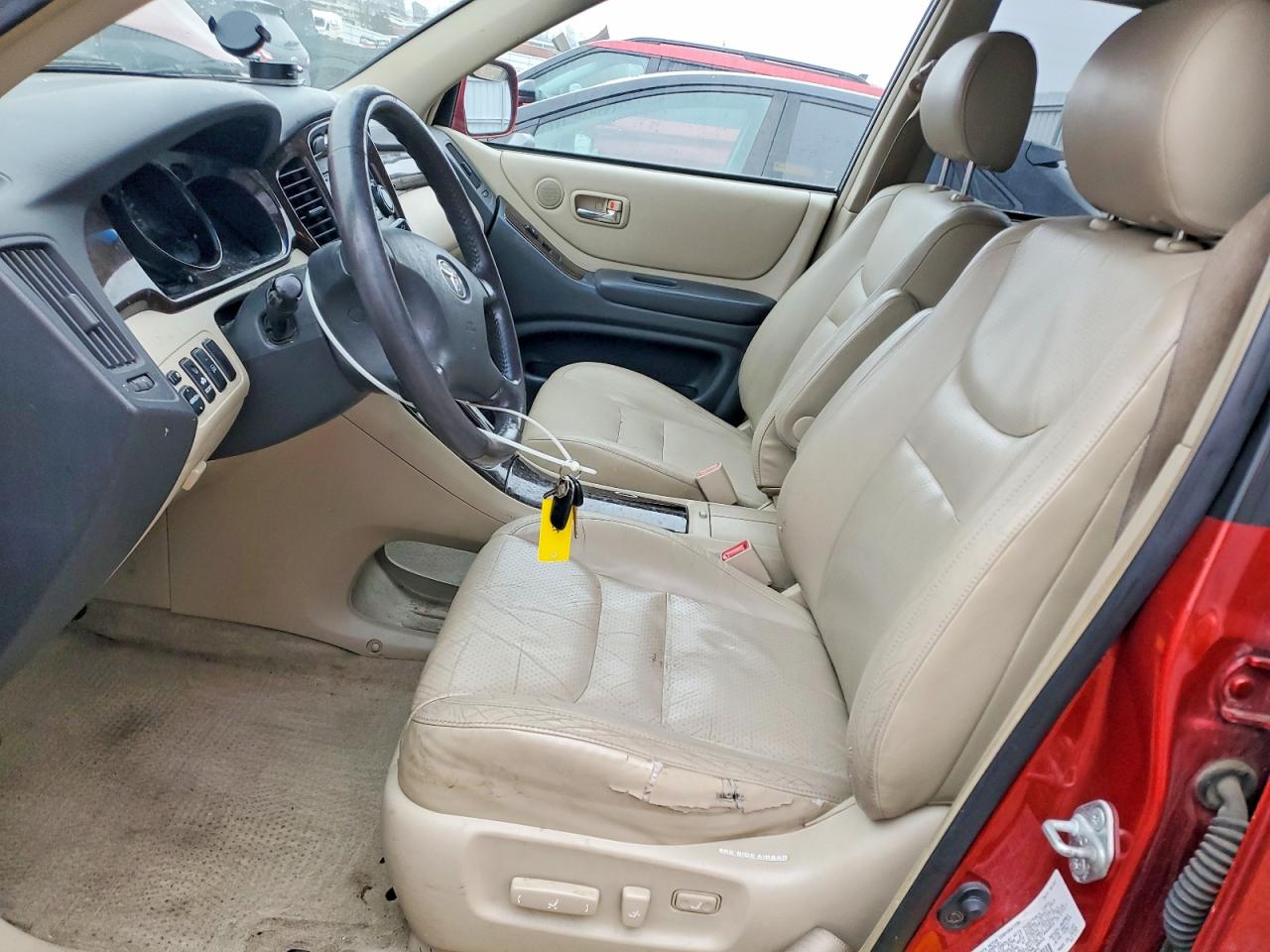 2003 Toyota Highlander Limited Red vin: JTEHF21AX30101602