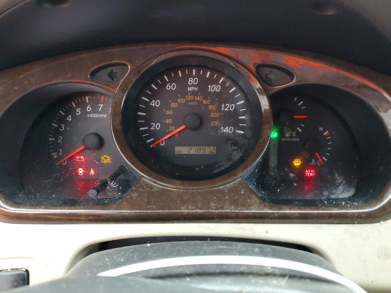 2003 Toyota Highlander Limited Red vin: JTEHF21AX30101602