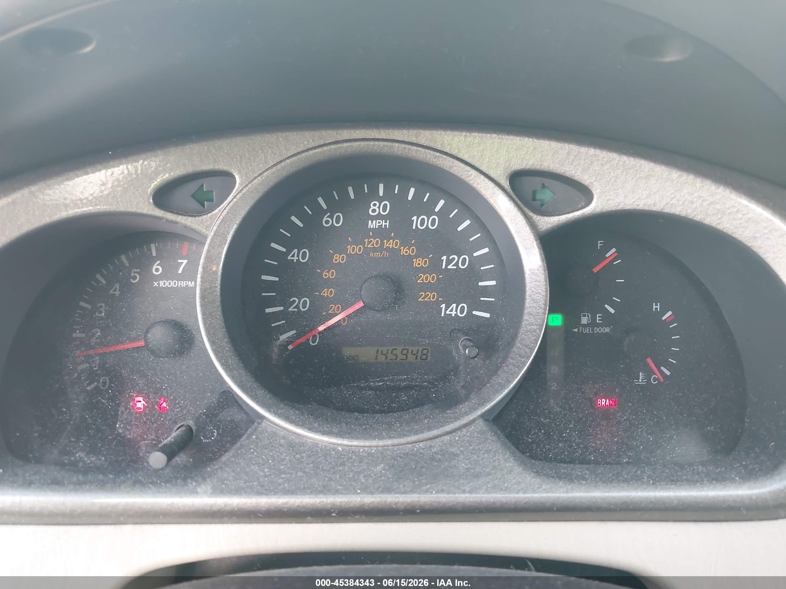 2003 Toyota Highlander V6 Green vin: JTEHF21AX30130338