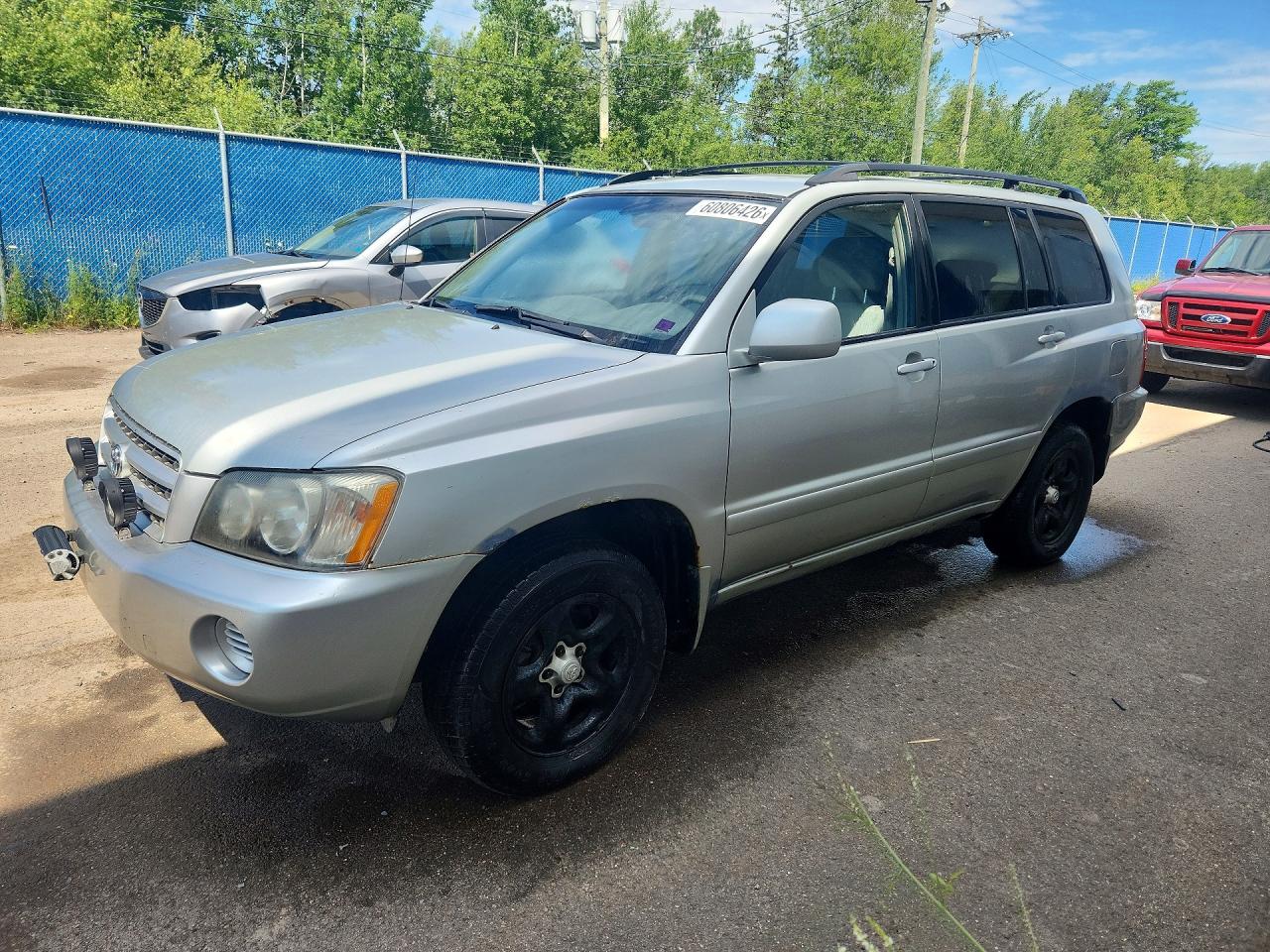 2003 Toyota Highlander Limited Silver vin: JTEHF21AX30134115