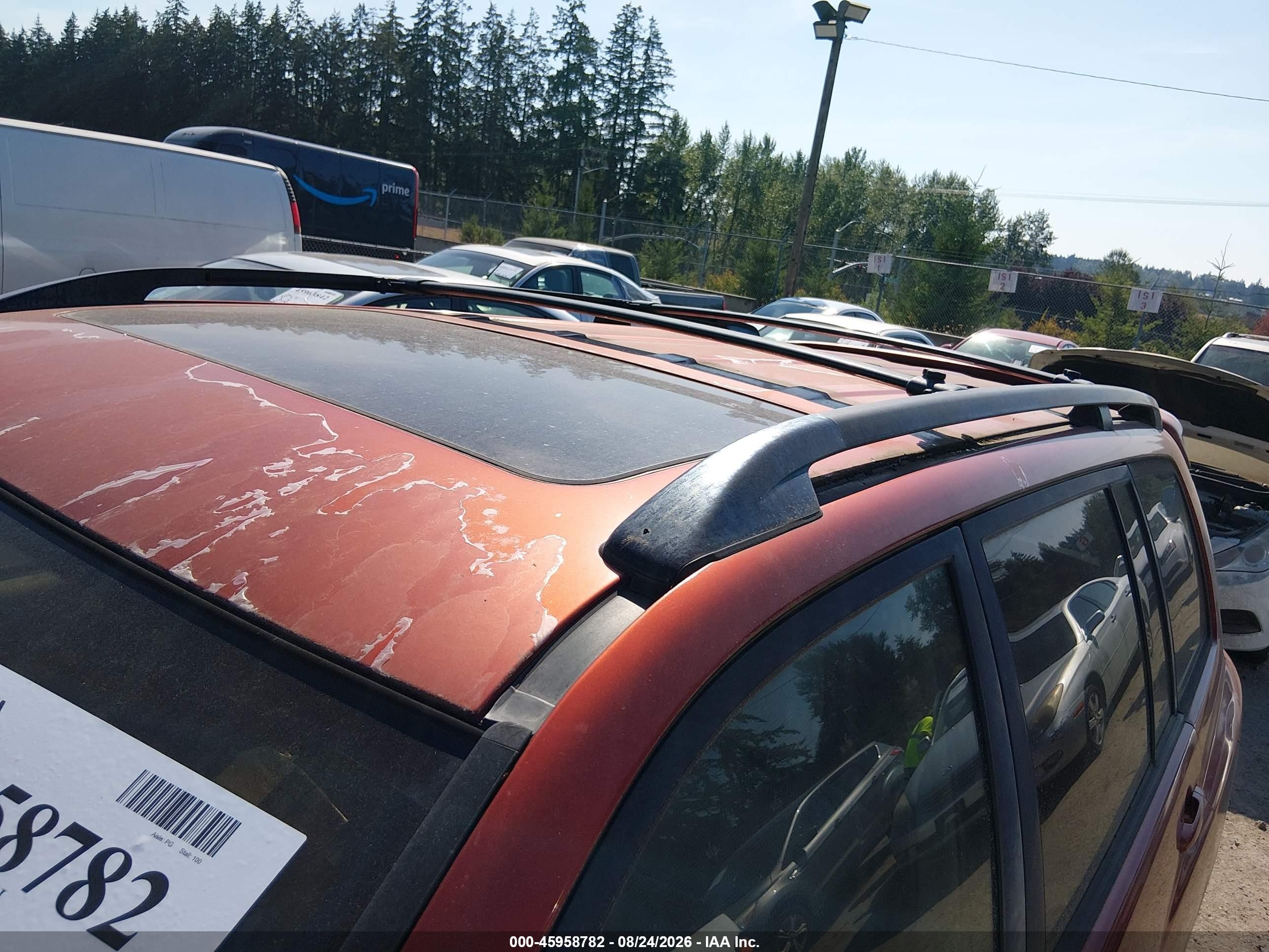 2003 Toyota Highlander Limited V6 Red vin: JTEHF21AX30140237