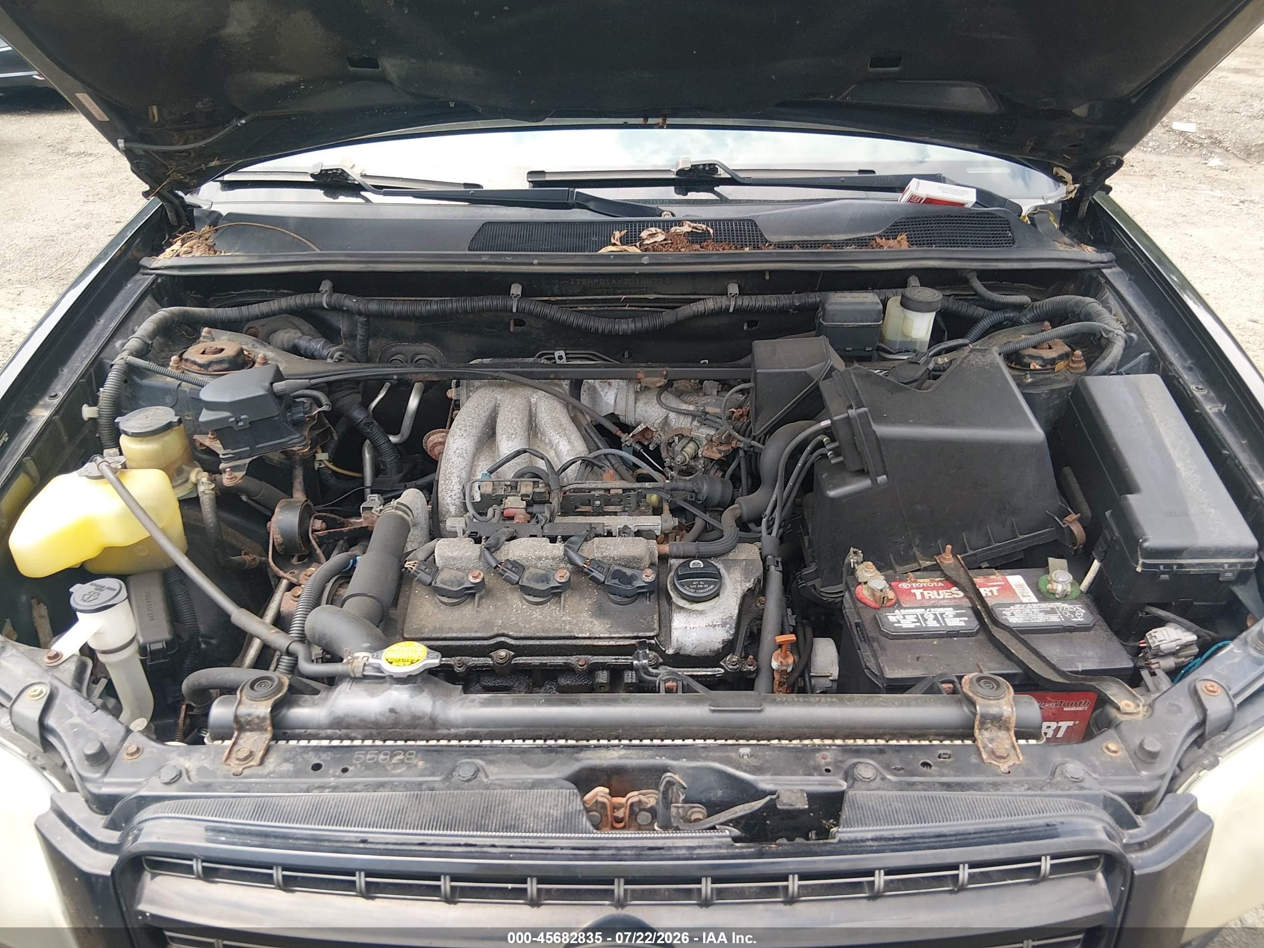 2003 Toyota Highlander Limited V6 Black vin: JTEHF21AX30145714