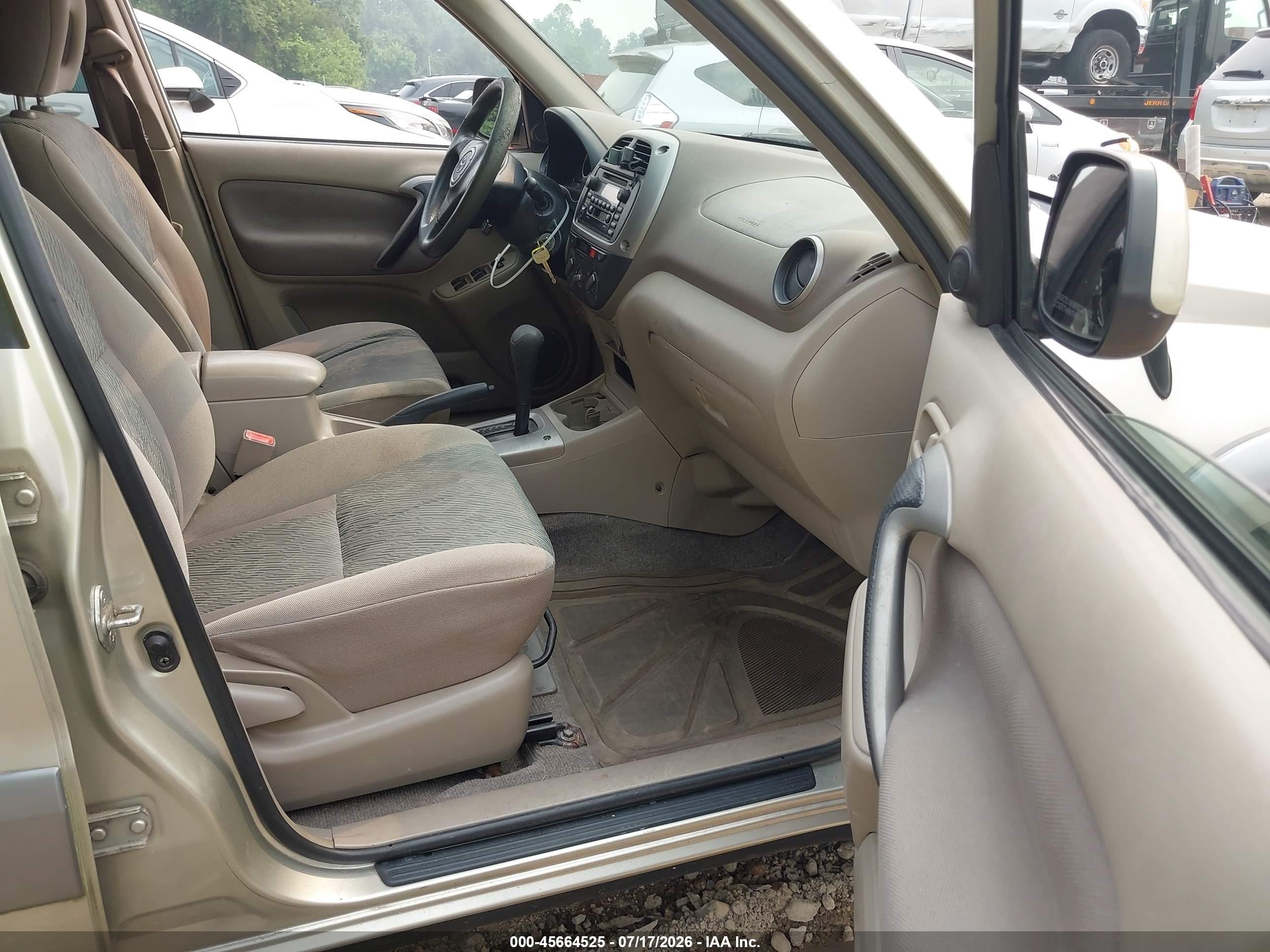 2001 Toyota Rav4   Cream vin: JTEHH20V010113155
