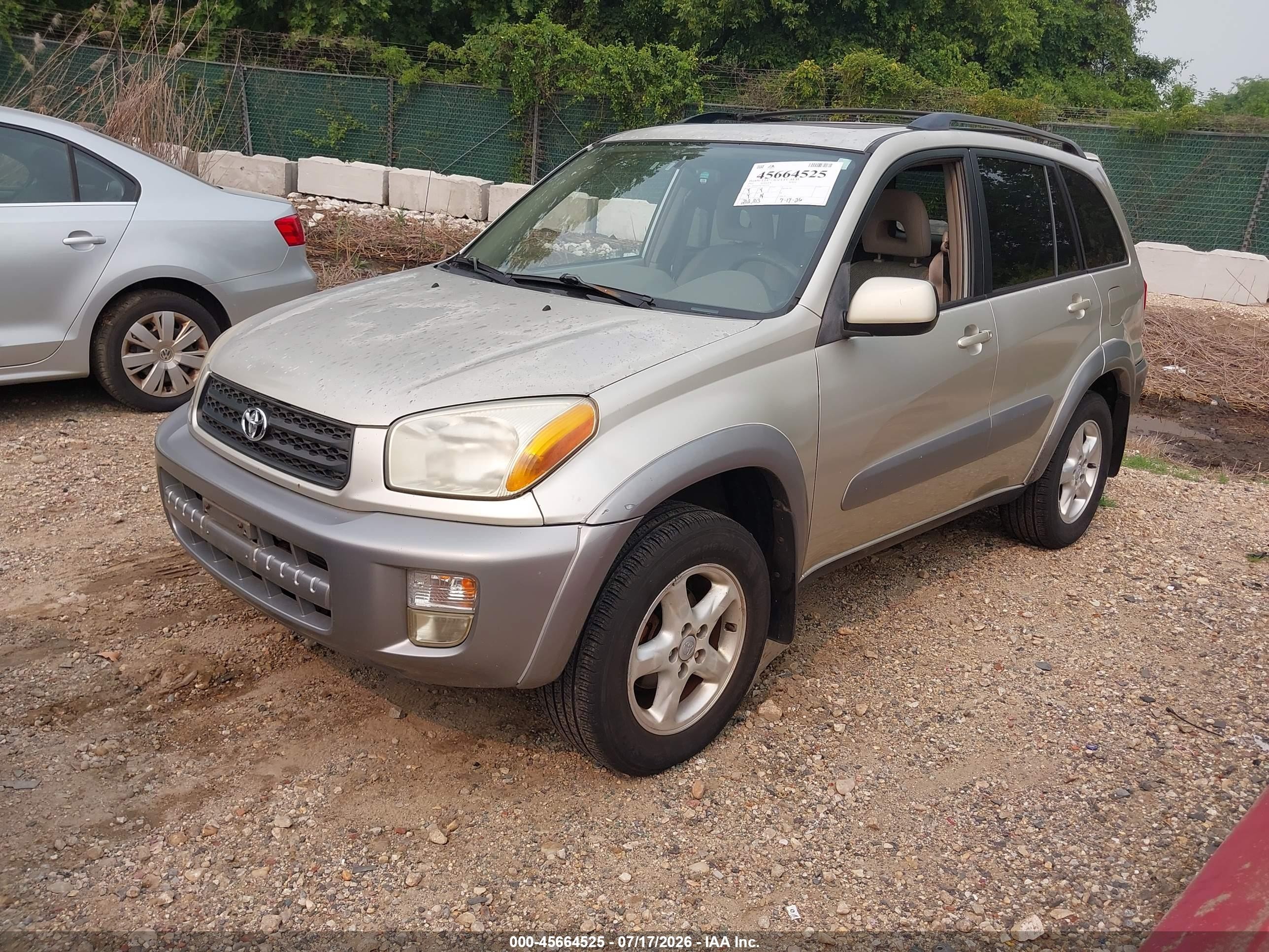 2001 Toyota Rav4   Cream vin: JTEHH20V010113155