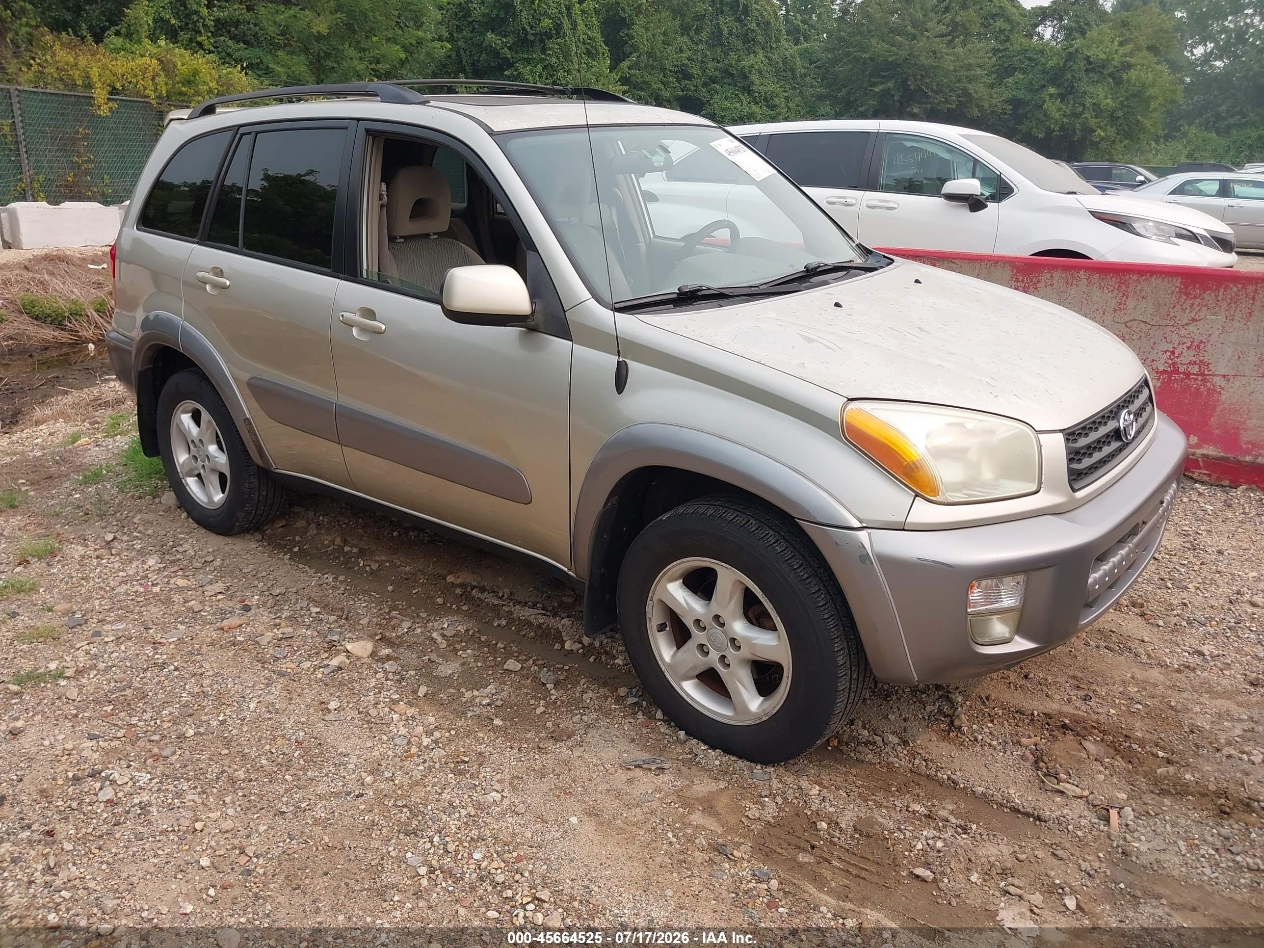 2001 Toyota Rav4   Cream vin: JTEHH20V010113155