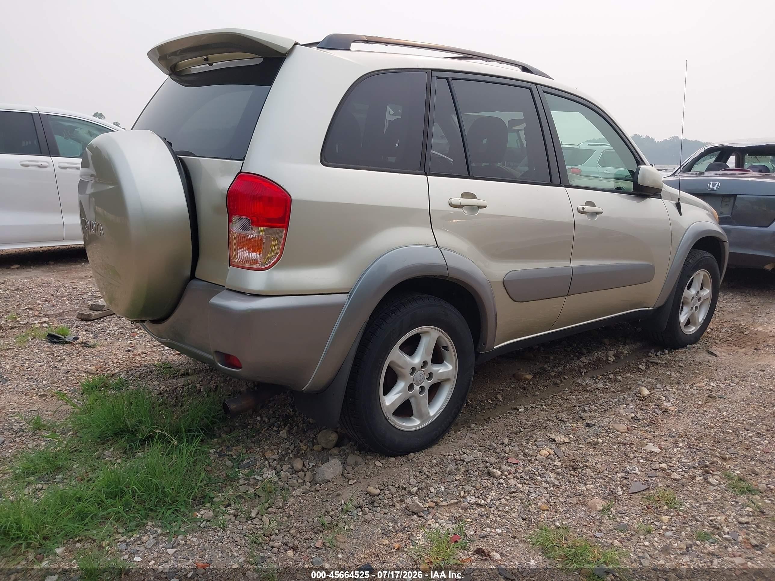 2001 Toyota Rav4   Cream vin: JTEHH20V010113155