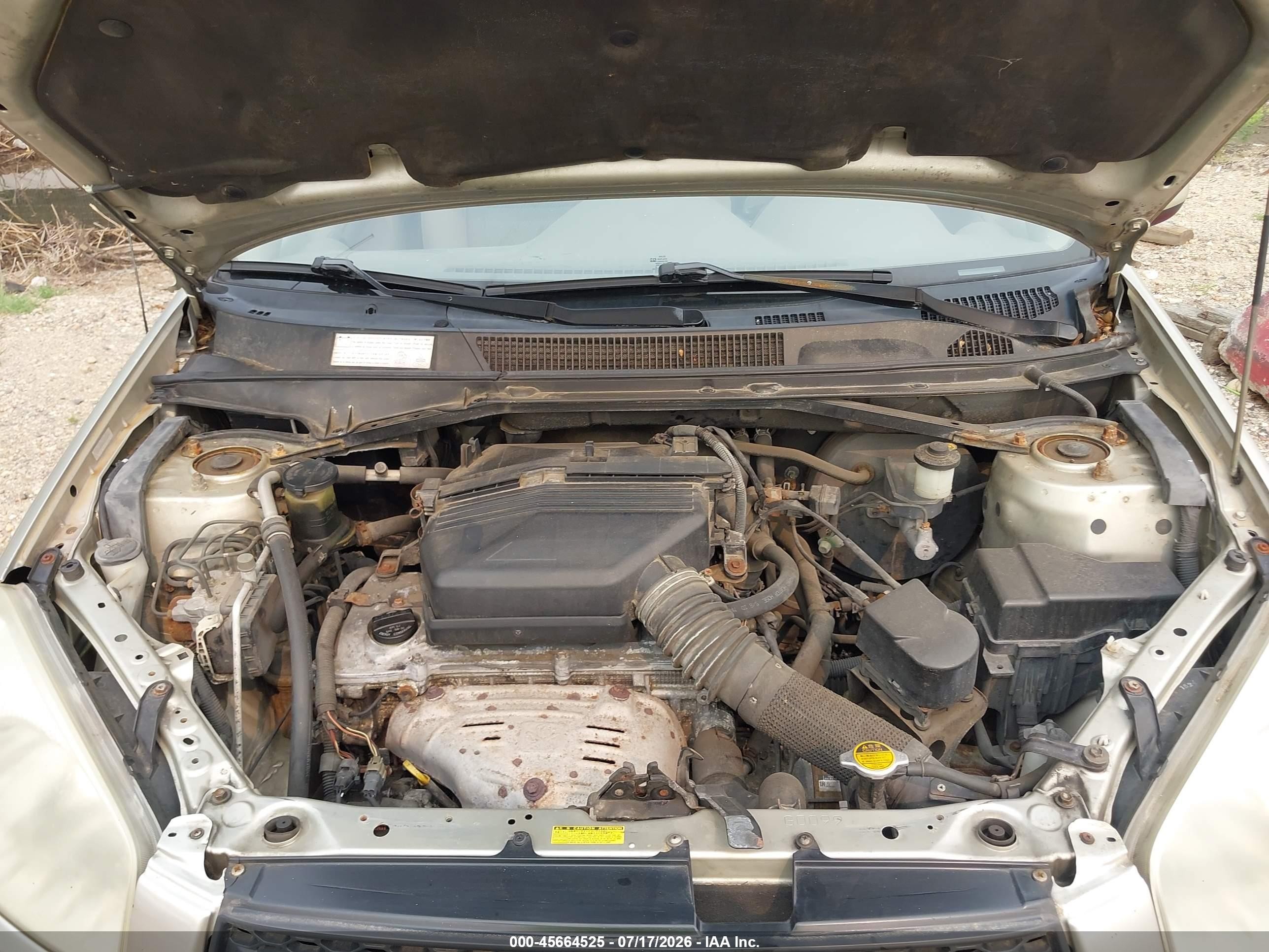 2001 Toyota Rav4   Cream vin: JTEHH20V010113155