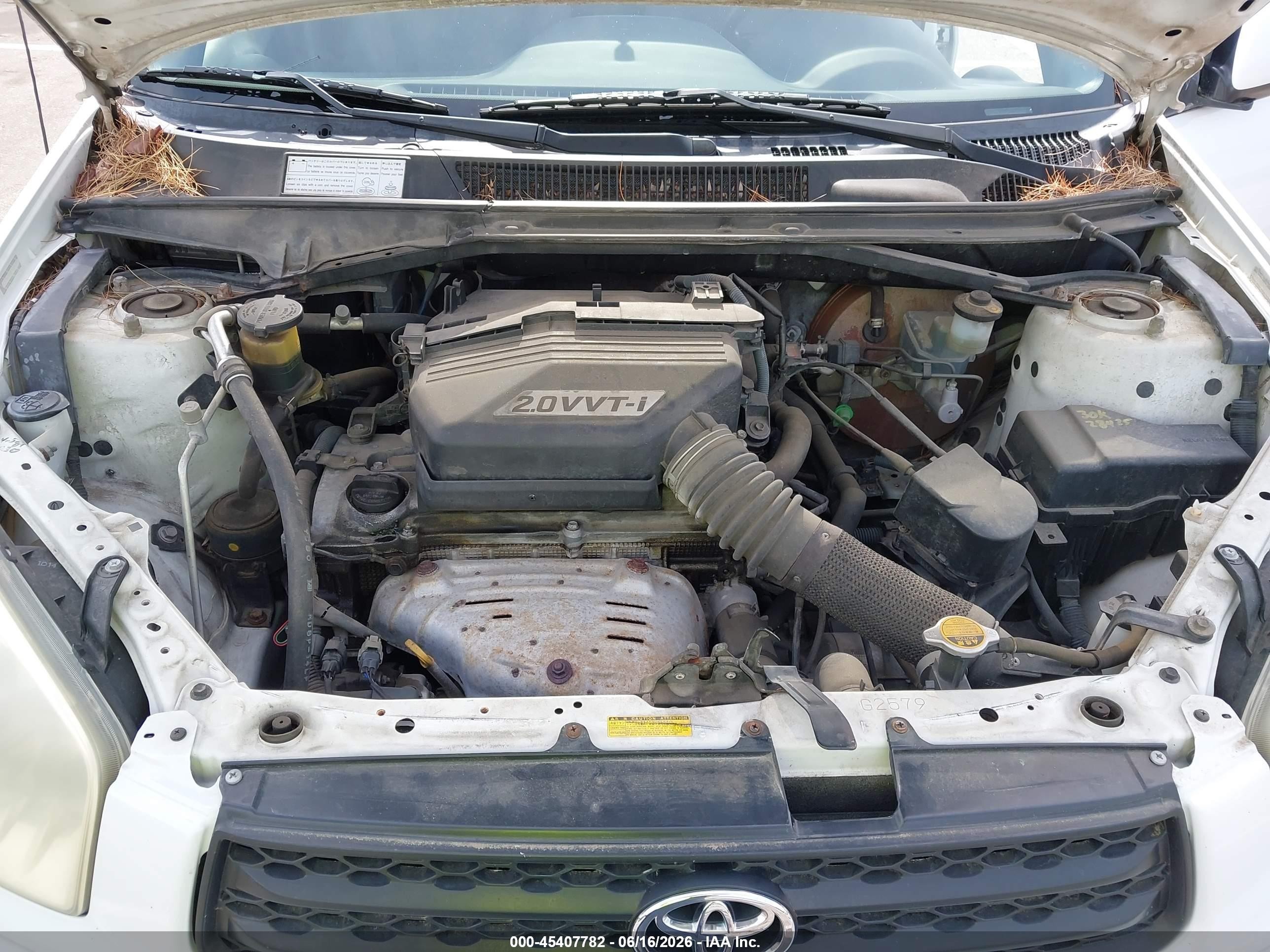 2002 Toyota Rav4   White vin: JTEHH20V020152149
