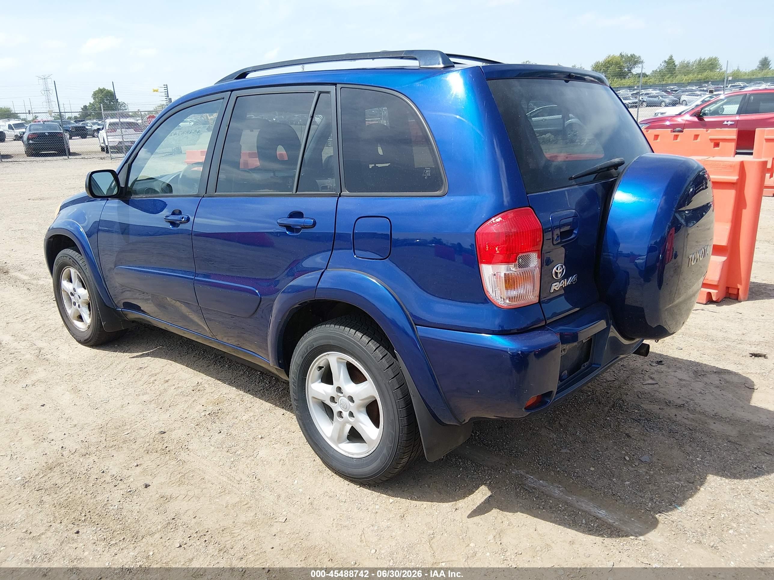 2002 Toyota Rav4   Blue vin: JTEHH20V026028251