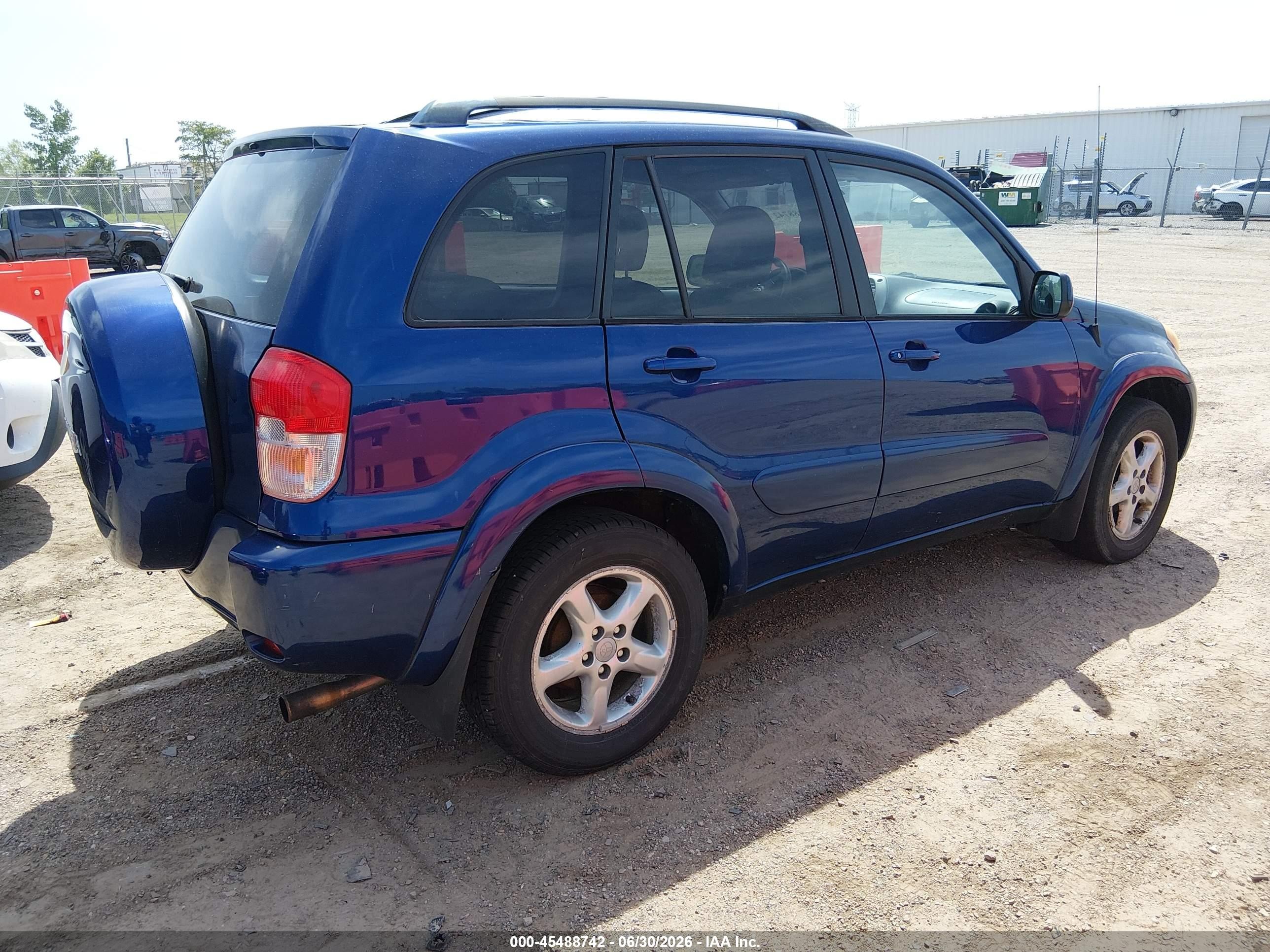 2002 Toyota Rav4   Blue vin: JTEHH20V026028251