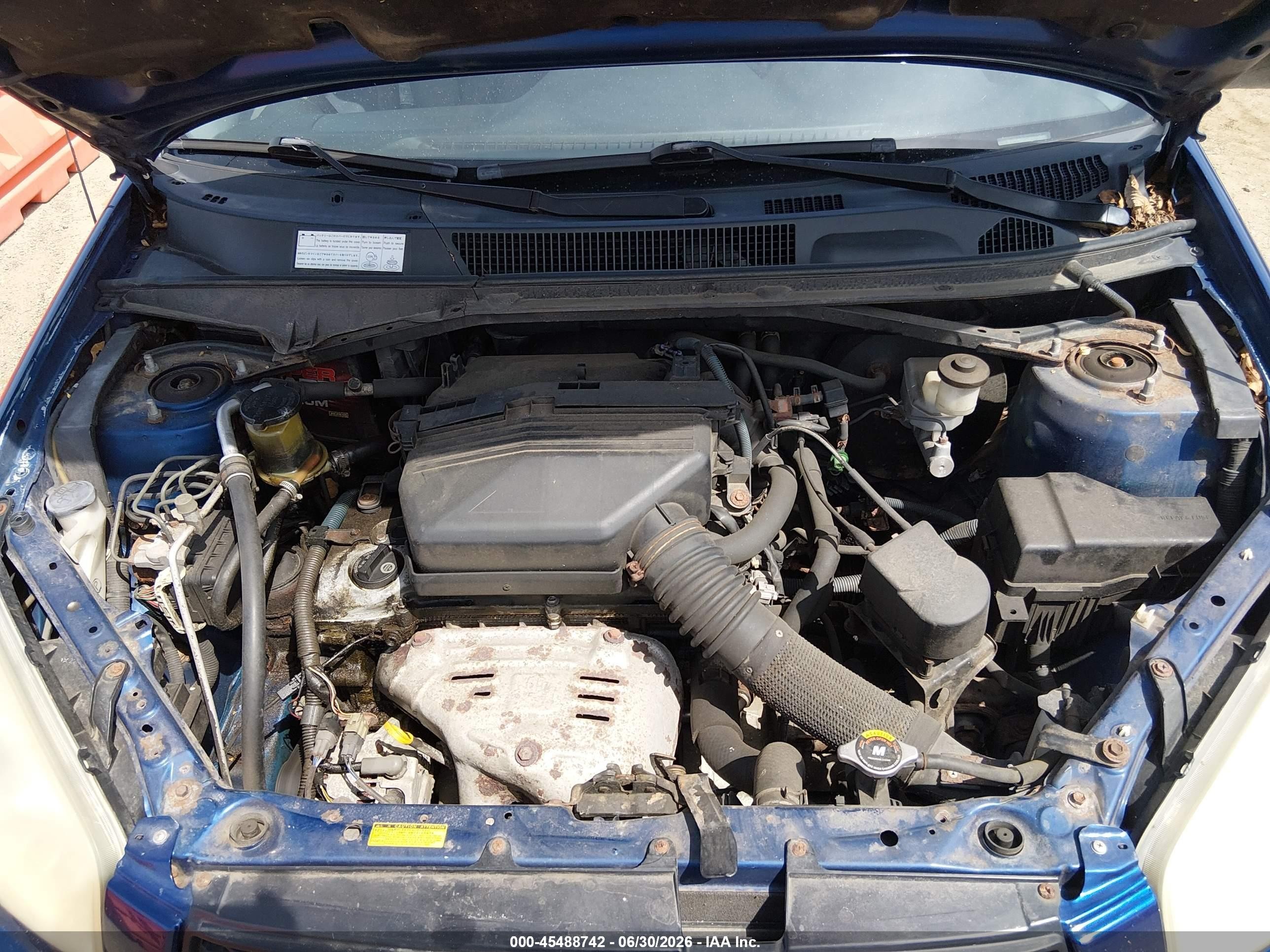 2002 Toyota Rav4   Blue vin: JTEHH20V026028251