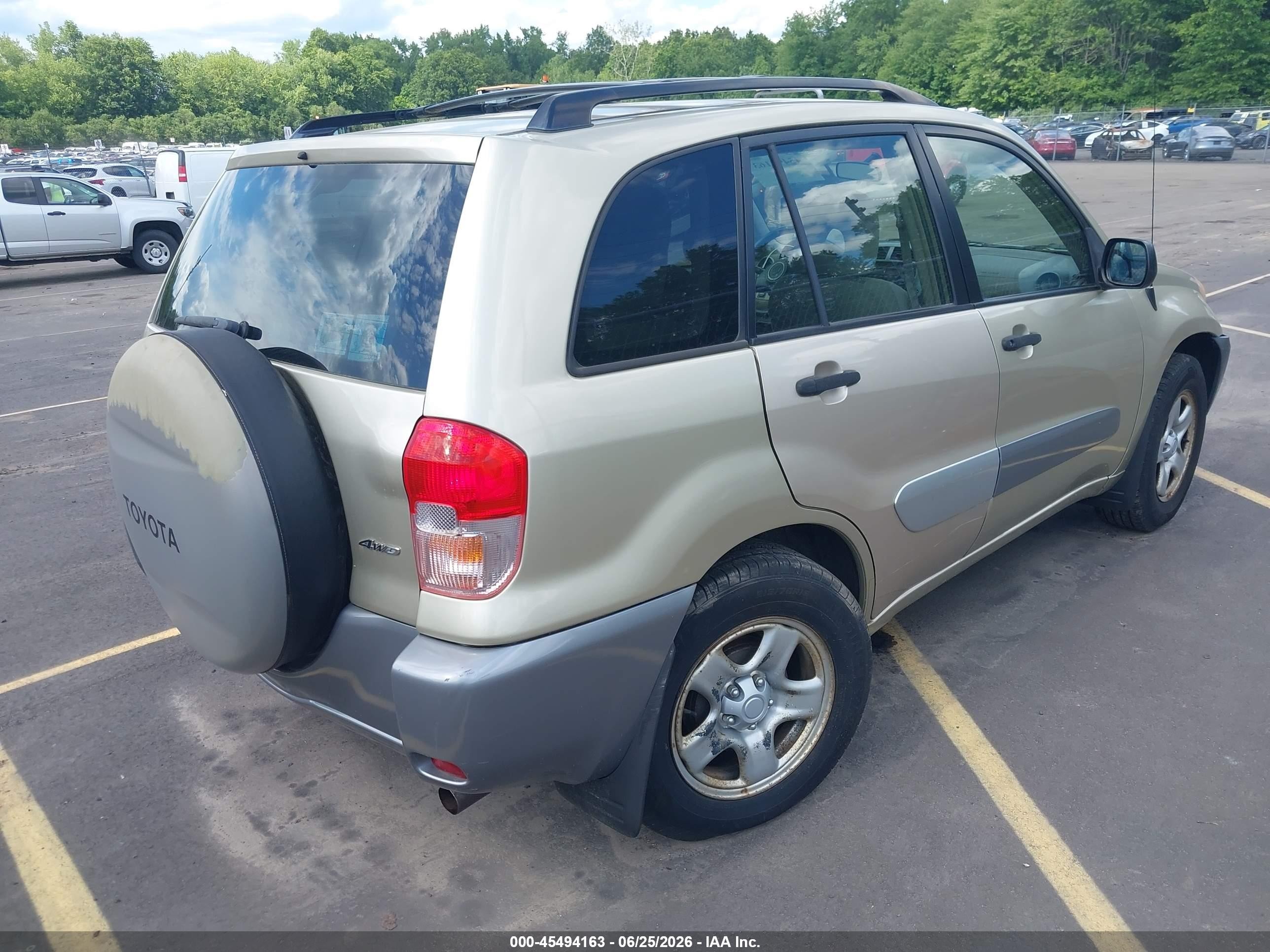 2002 Toyota Rav4   Champagne vin: JTEHH20V026064005