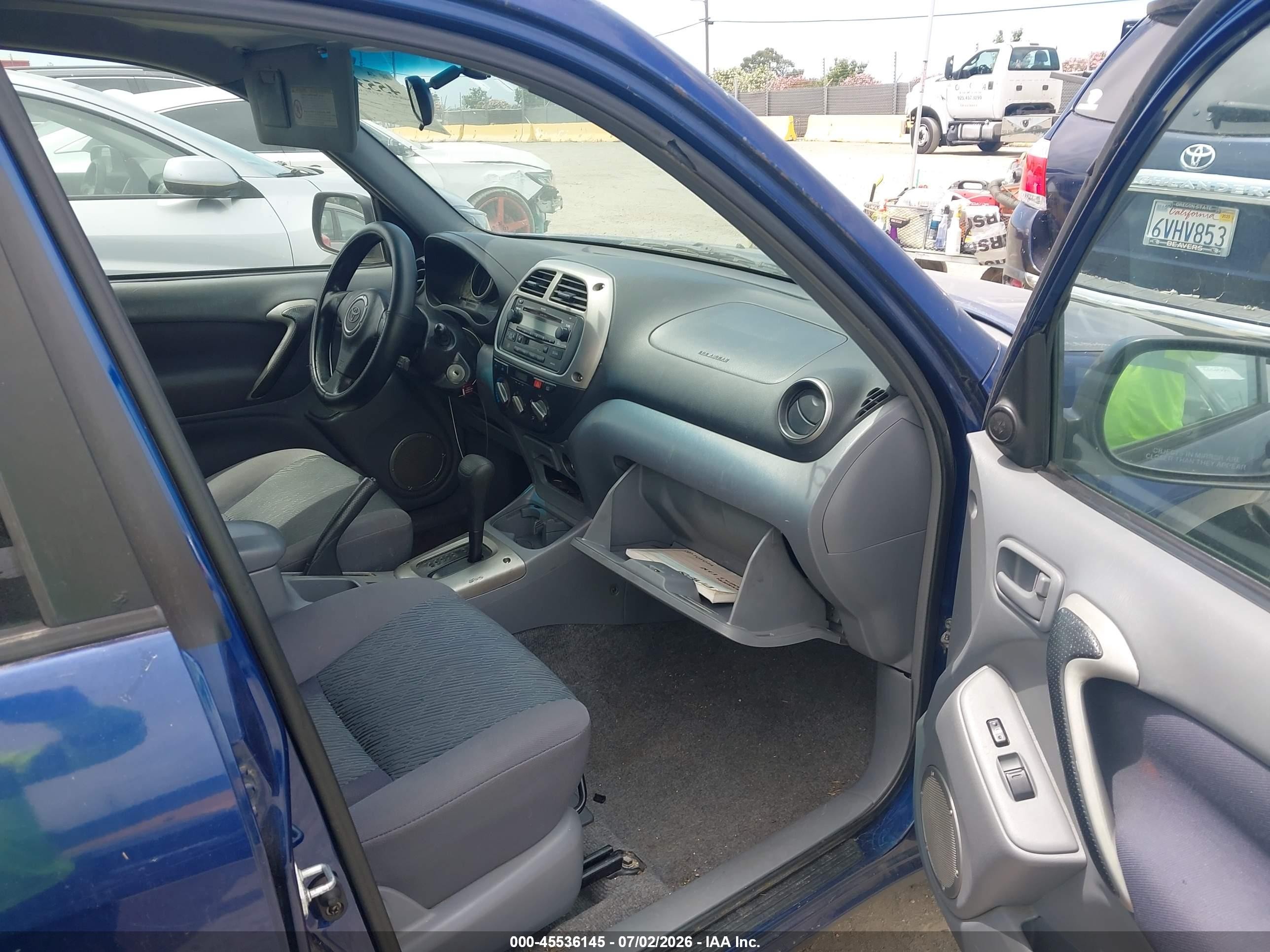 2003 Toyota Rav4   Blue vin: JTEHH20V030212061