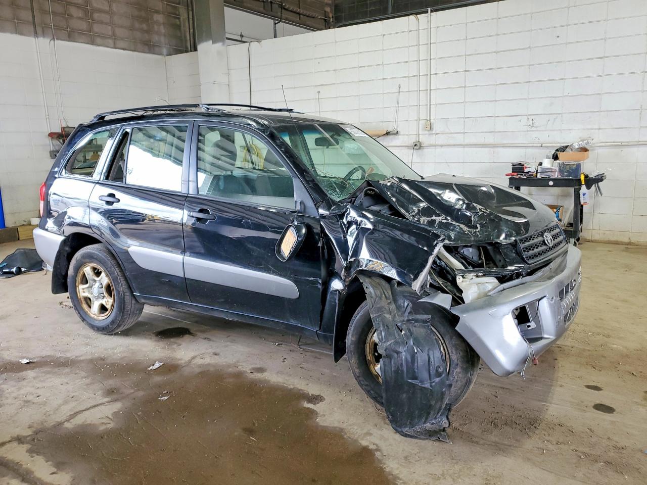 2003 Toyota Rav4 Base Black vin: JTEHH20V030230043