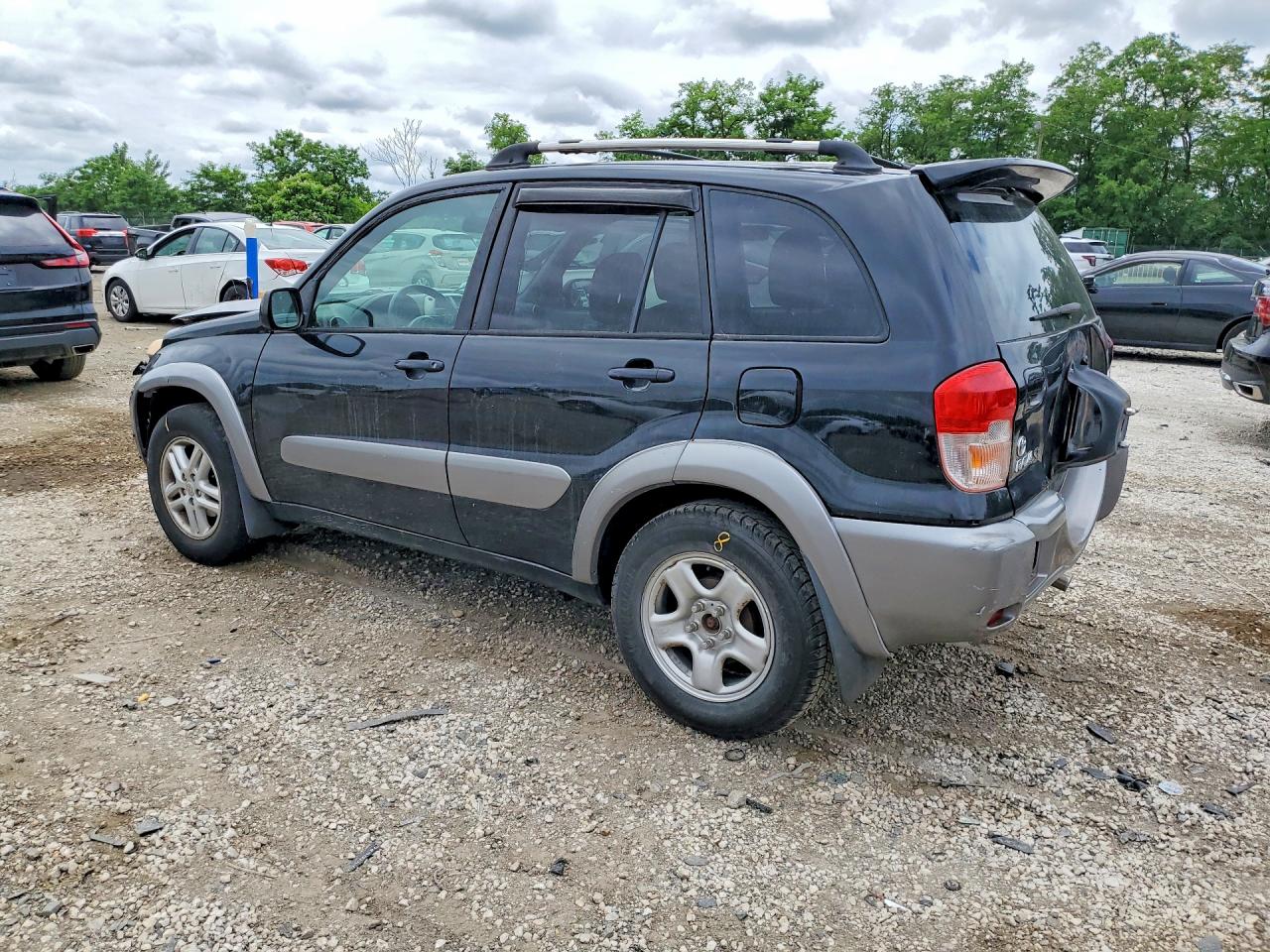 2003 Toyota Rav4 Base Black vin: JTEHH20V030261518