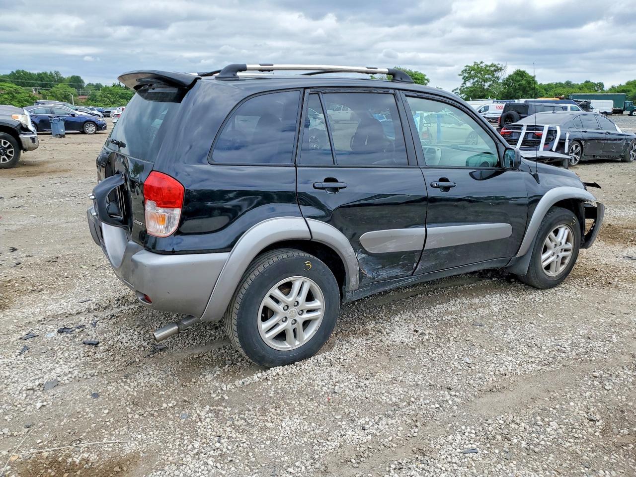 2003 Toyota Rav4 Base Black vin: JTEHH20V030261518