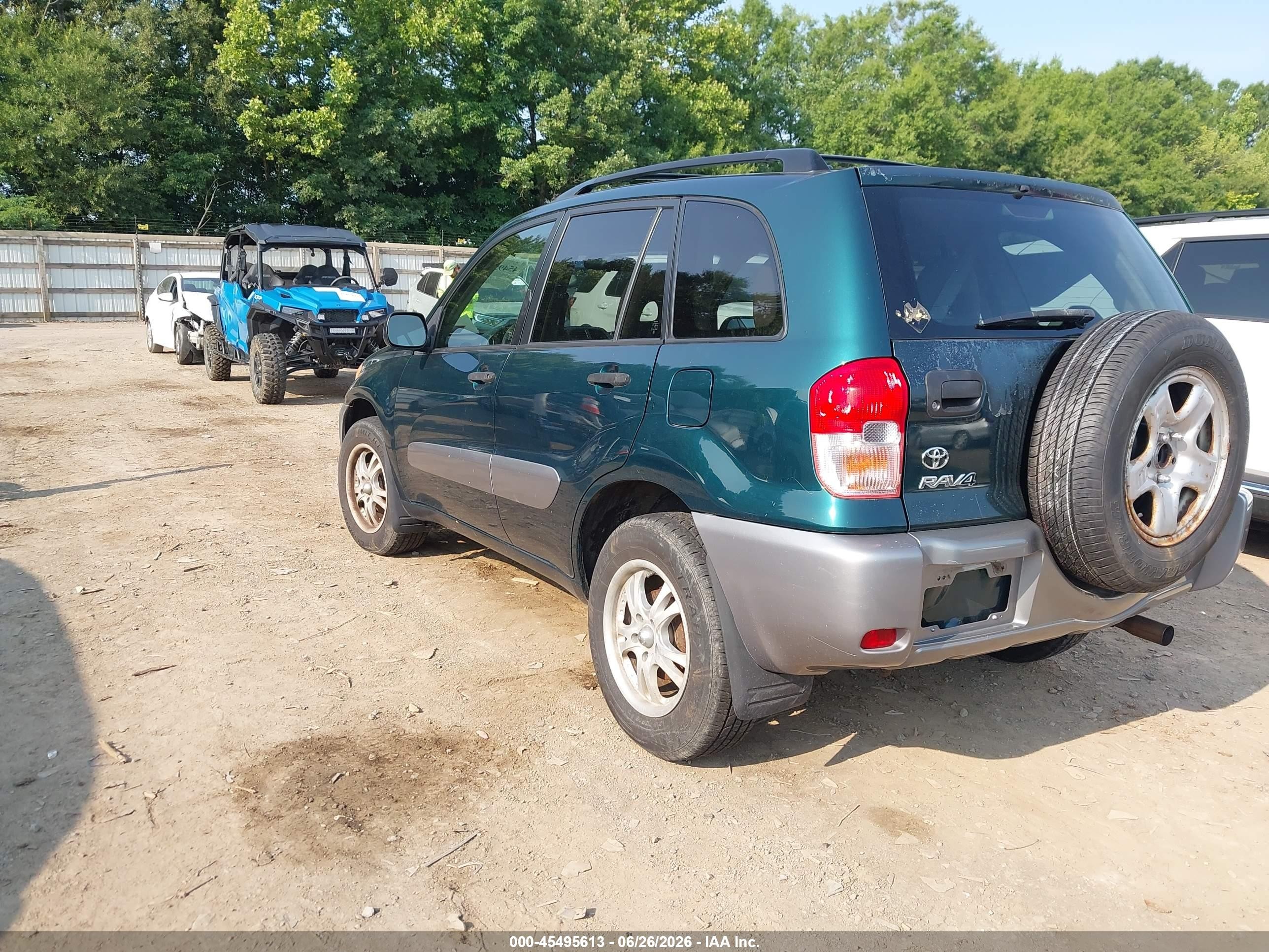 2003 Toyota Rav4   Green vin: JTEHH20V036095952