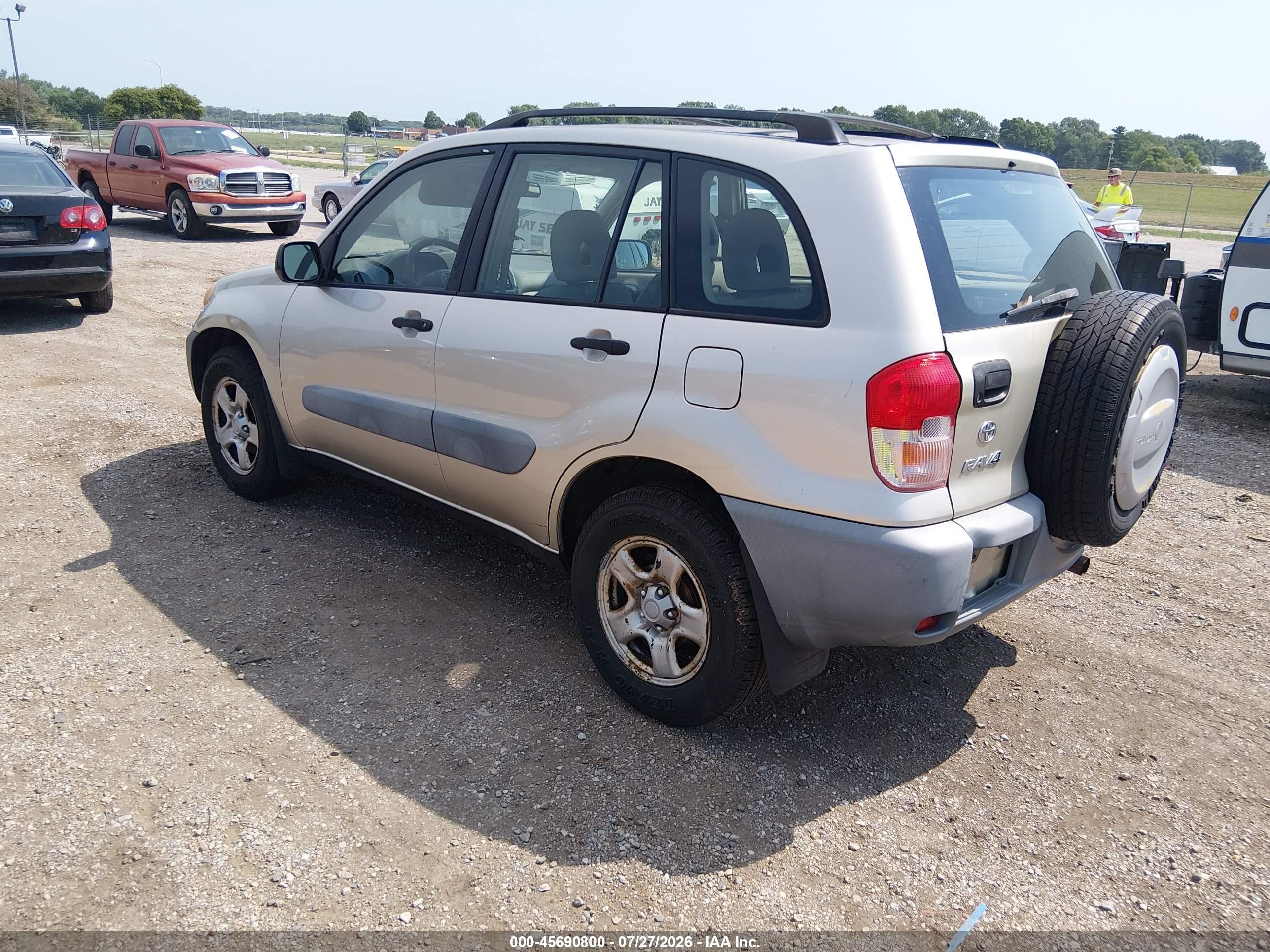 2001 Toyota Rav4   Tan vin: JTEHH20V110081008