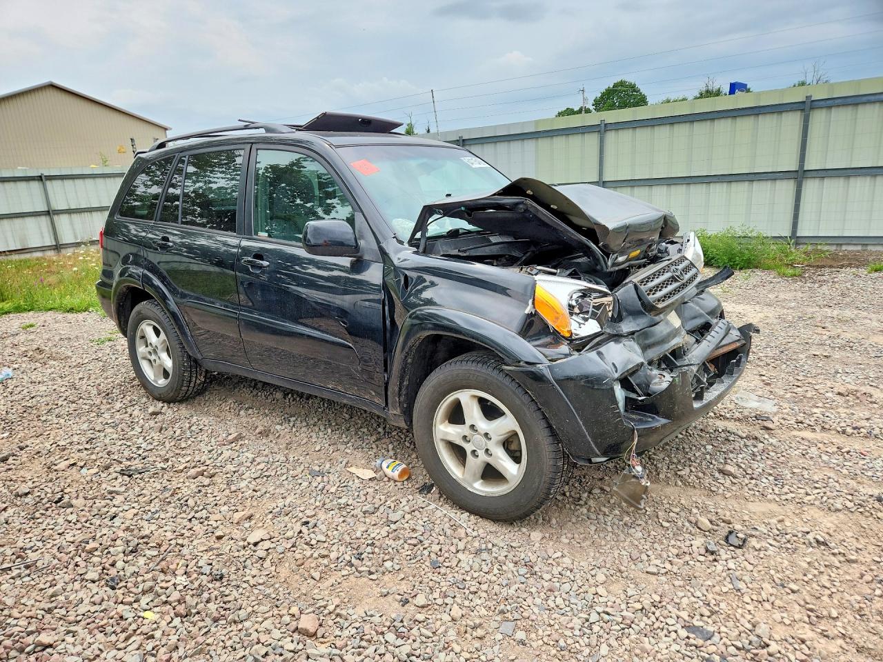 2002 Toyota Rav4 Base Black vin: JTEHH20V120160406