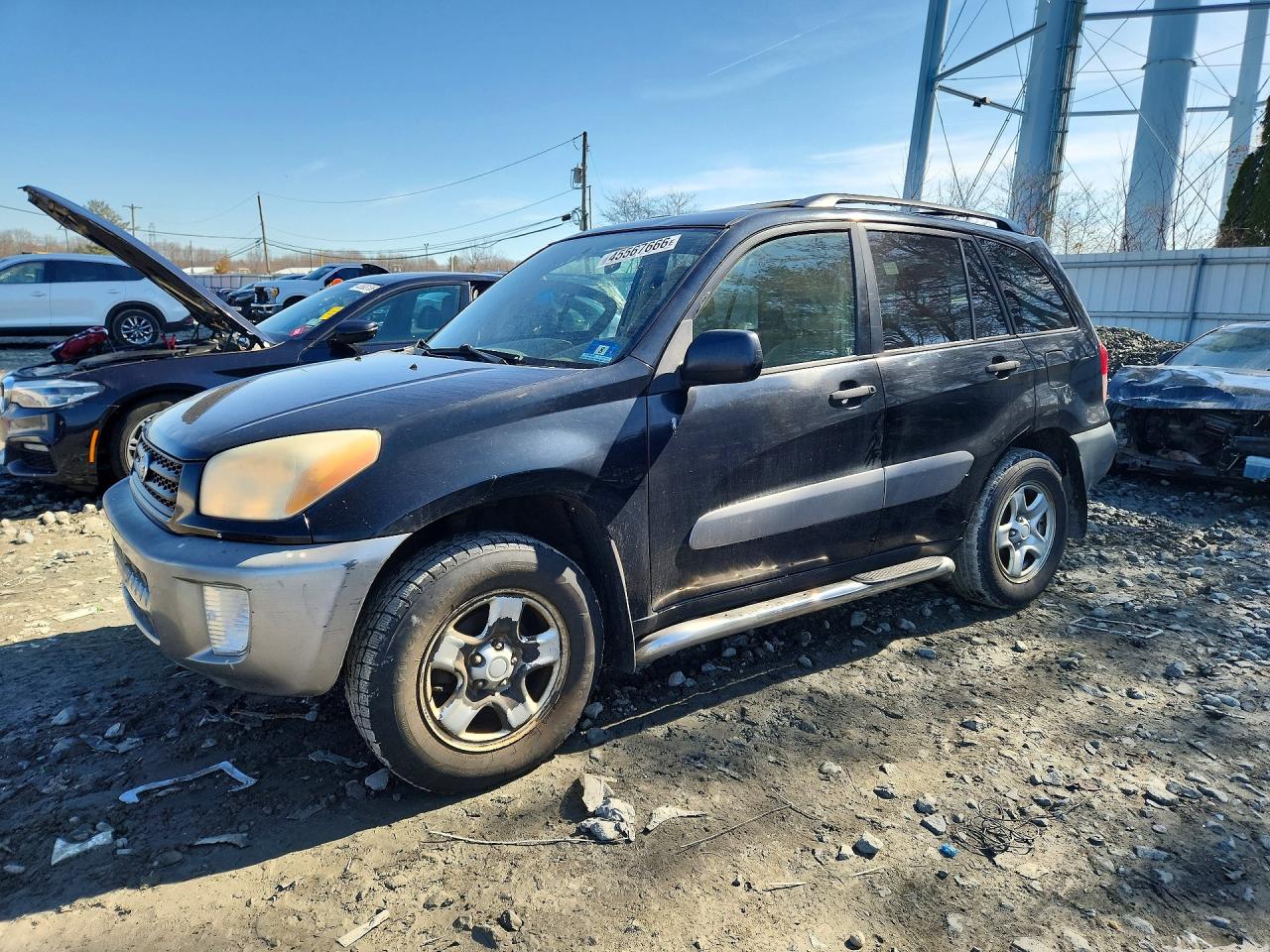 2002 Toyota Rav4 Base Black vin: JTEHH20V126030767
