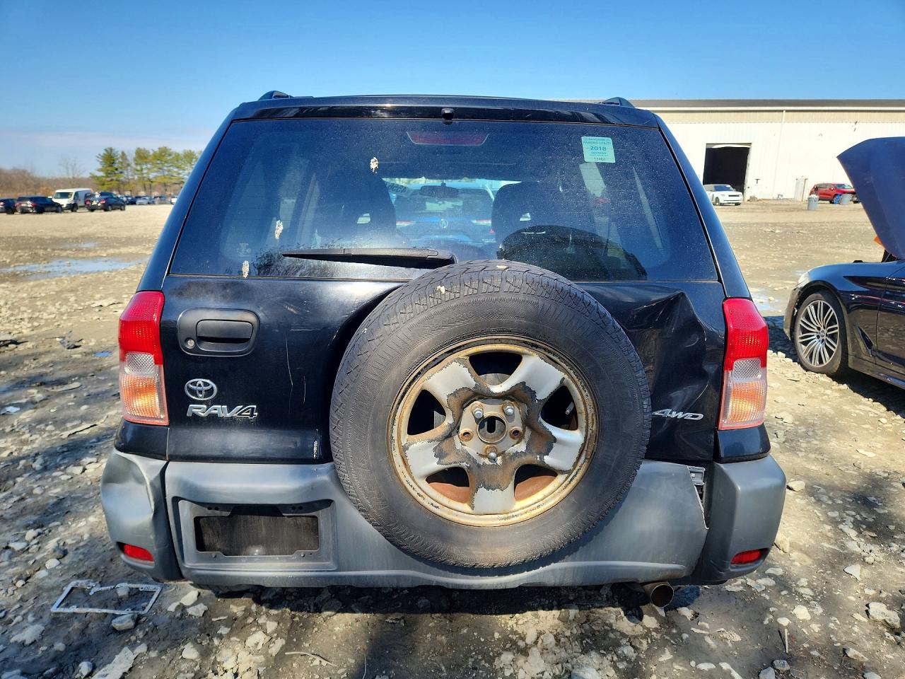 2002 Toyota Rav4 Base Black vin: JTEHH20V126030767